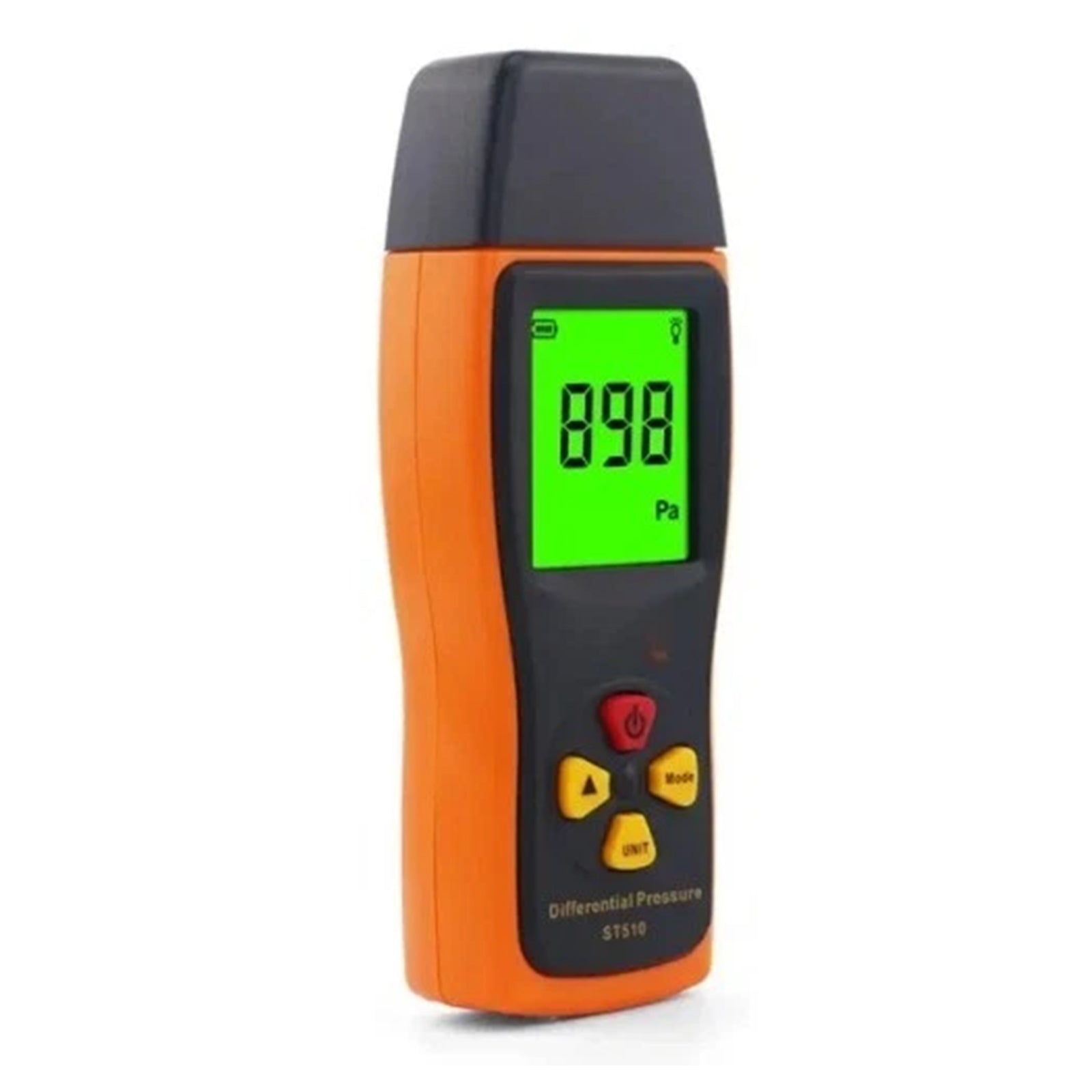 ST510 Digital Manometer Low Pressure Accurate Air Pressure Meter 0~100hPa