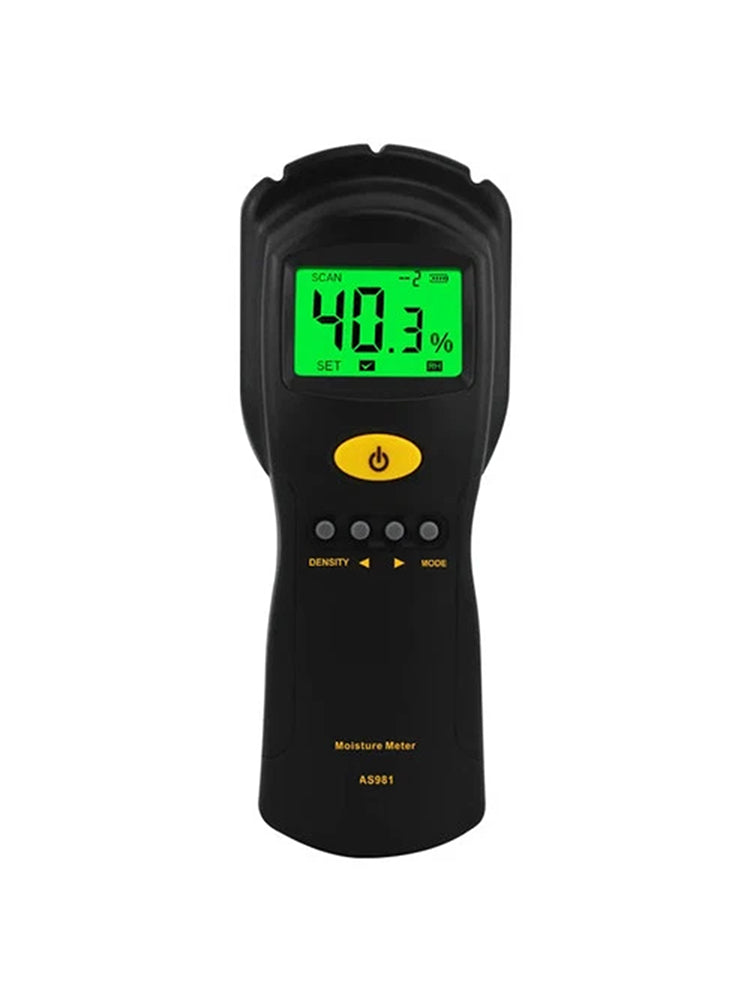 AS981 Non-contact Wood Moisture Meter Digital Hygrometer Humidity Tester