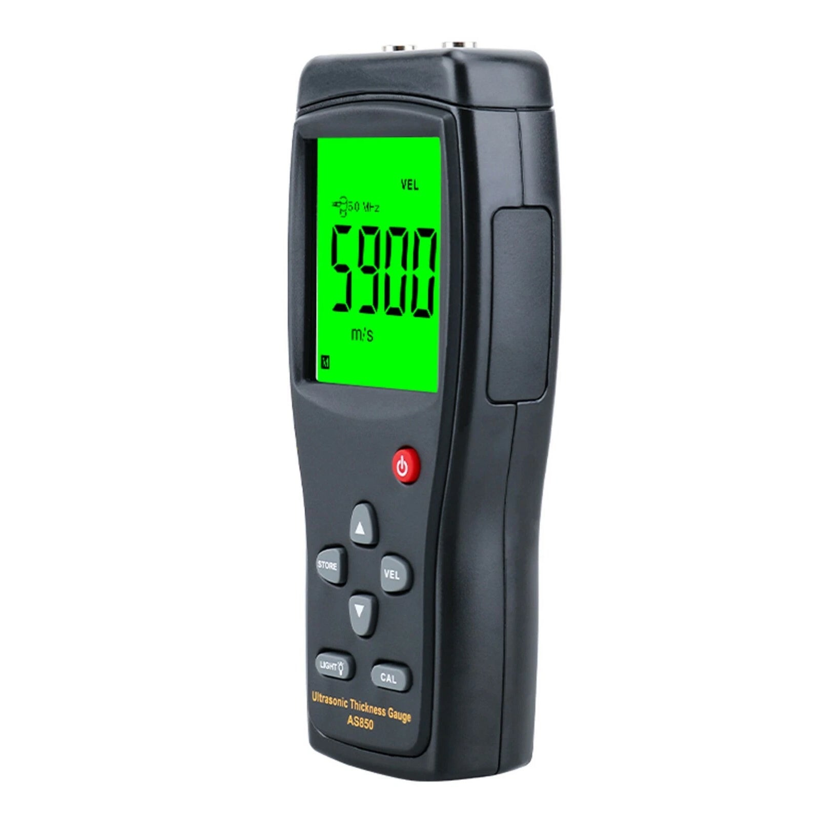 AS850 Portable Digital Ultrasonic Steel Plate Thickness Gauge 1000~9999m/s