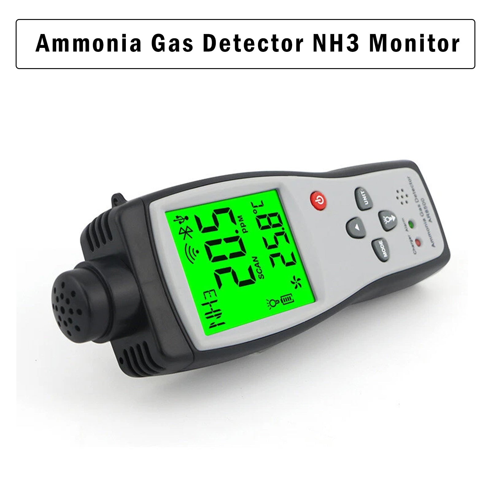 AR8500 Ammonia Gas Detector NH3 Monitor NH3 Gas Analyzer 0-100PPM