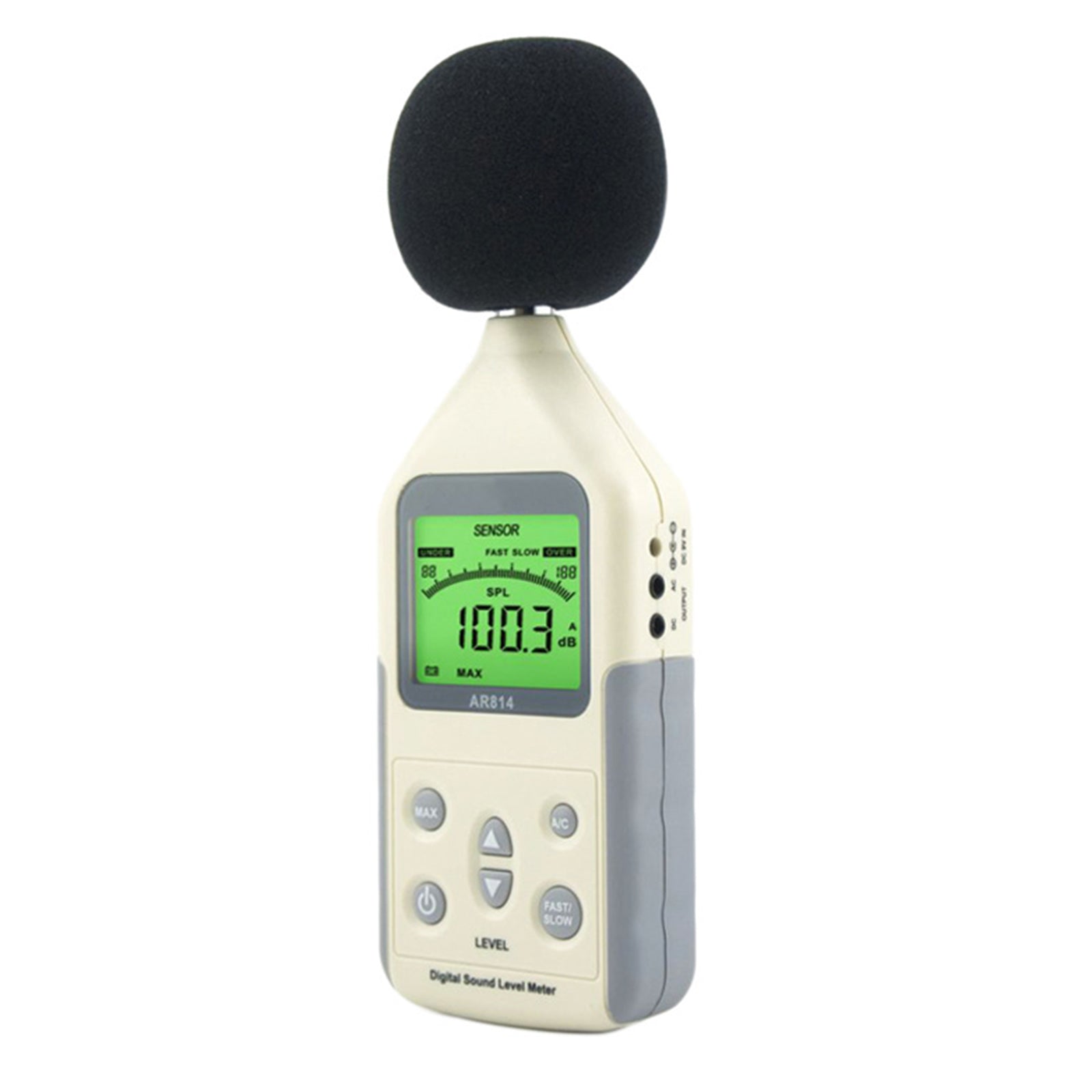 AR814 Digital Sound Level Meter Noise Tester 30-130db