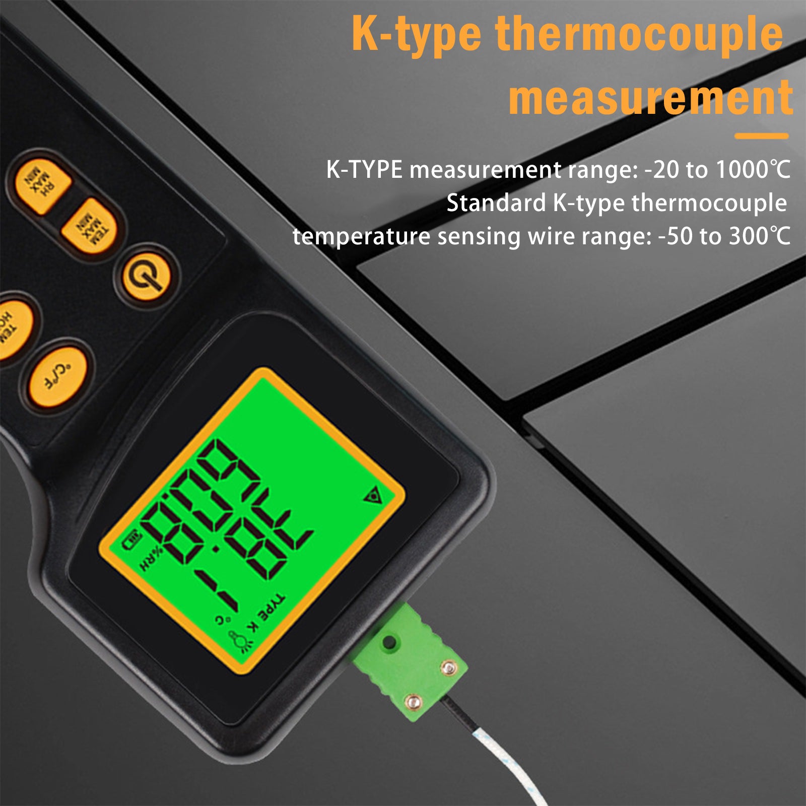 AR847 Digital Humidity Temperature Meter Thermometer Hygrometer 5%~98%
