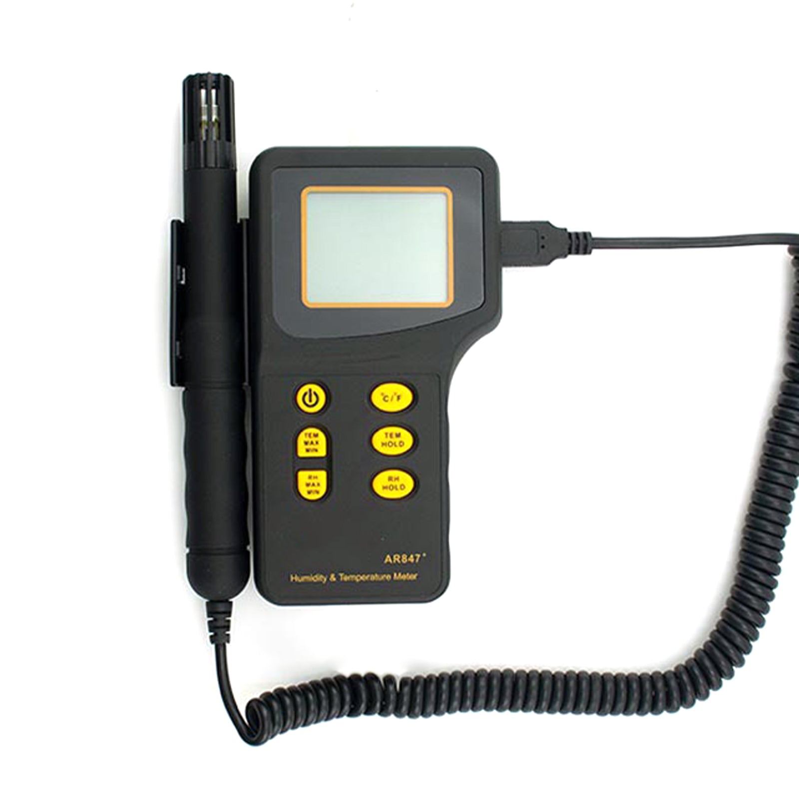 AR847 Digital Humidity Temperature Meter Thermometer Hygrometer 5%~98%