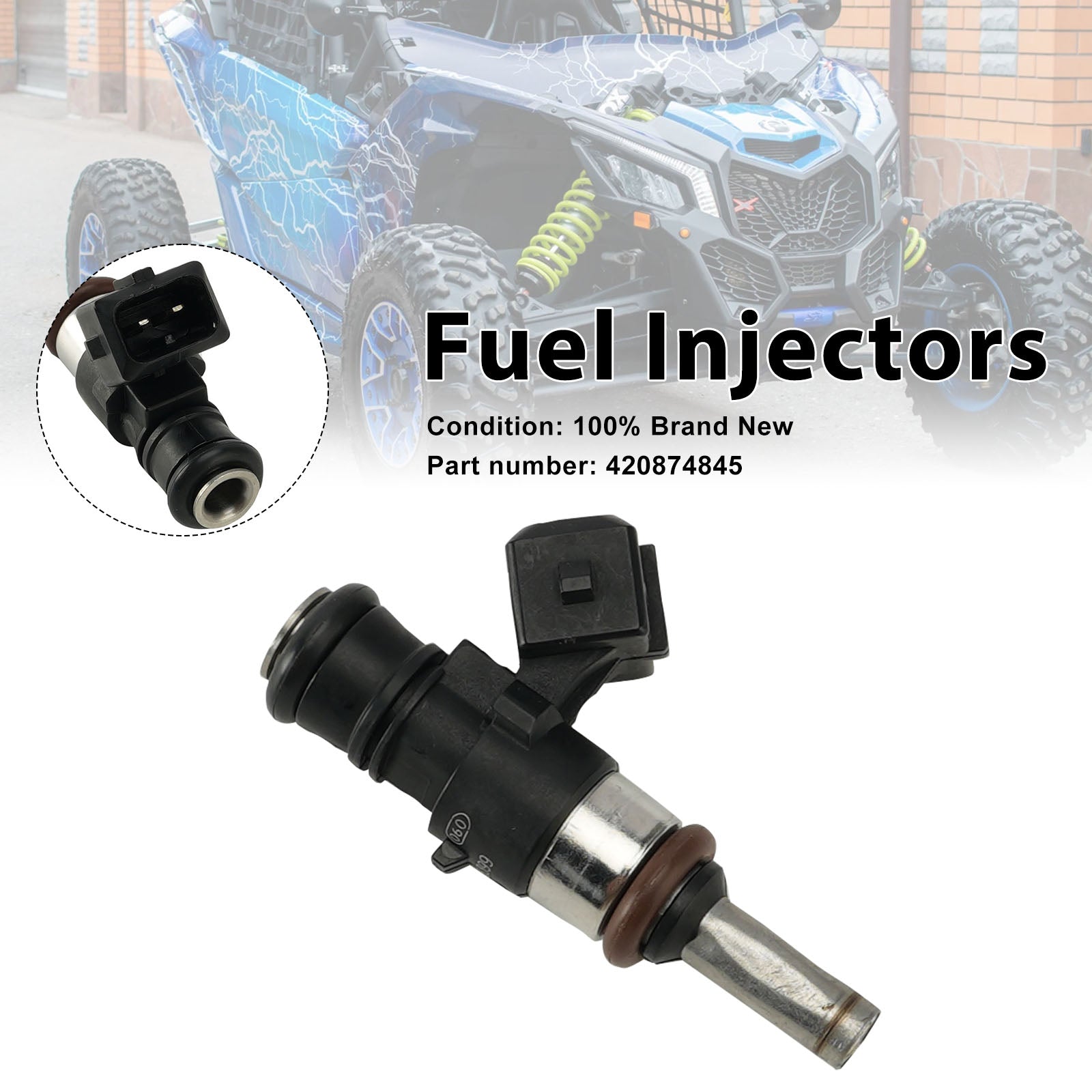 420874845 Fuel Injectors For Can-Am Maverick X3 Turbo 2017-2022