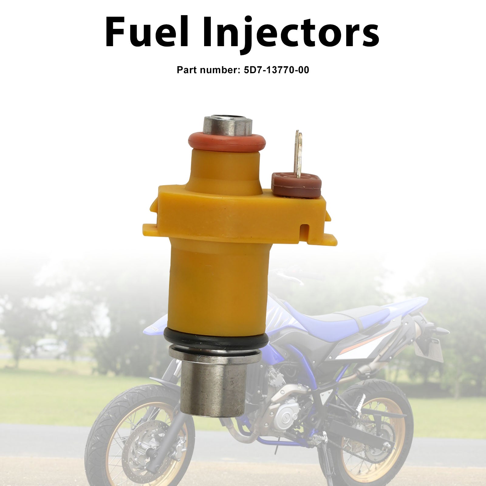 Fuel Injectors 5D7-13770-00 For Yamaha WR125R WR125X YZFR125 08-13