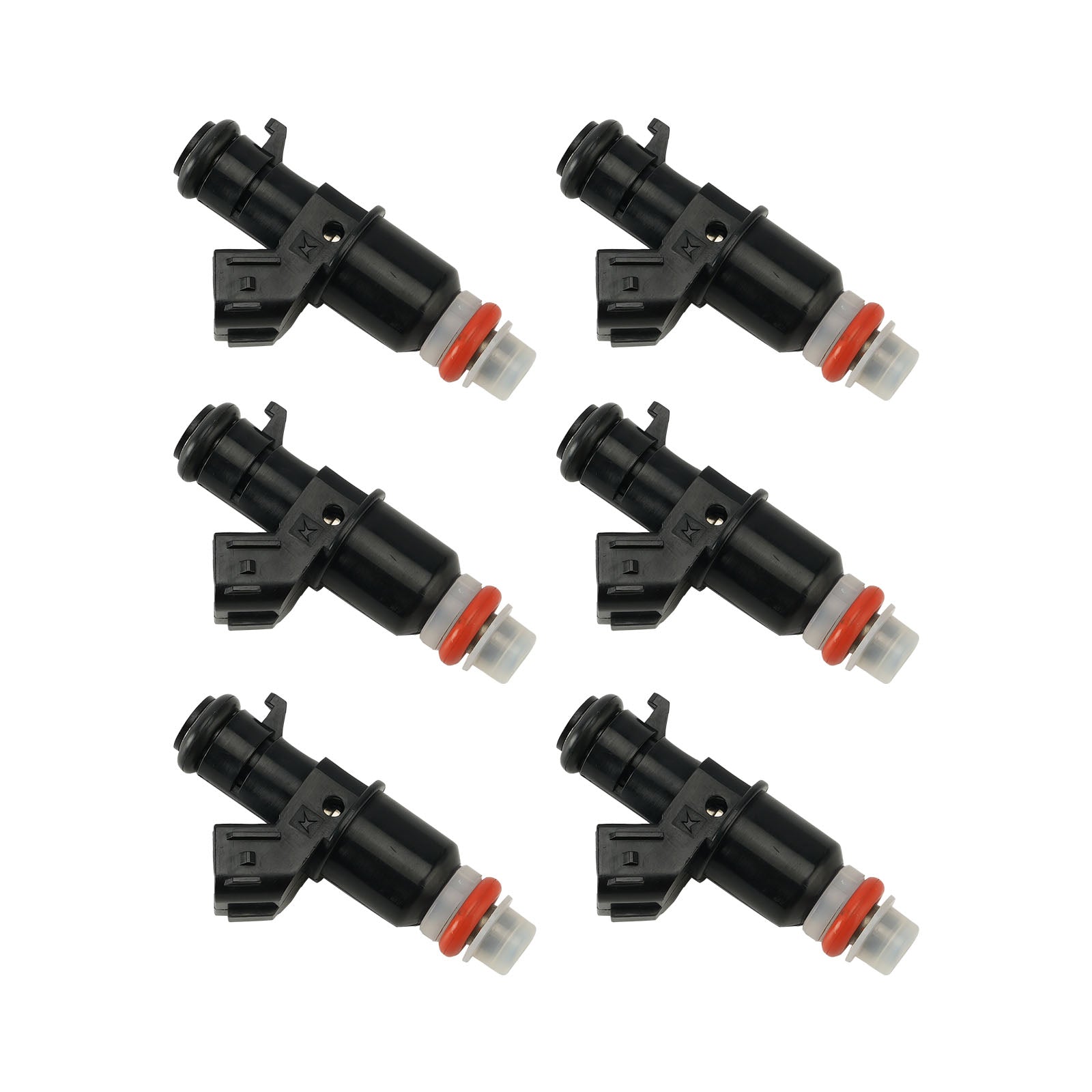 6PC 842-12289 Fuel Injectors 16450-RCA-A01 16450-ZY3-013 For Honda Outboard