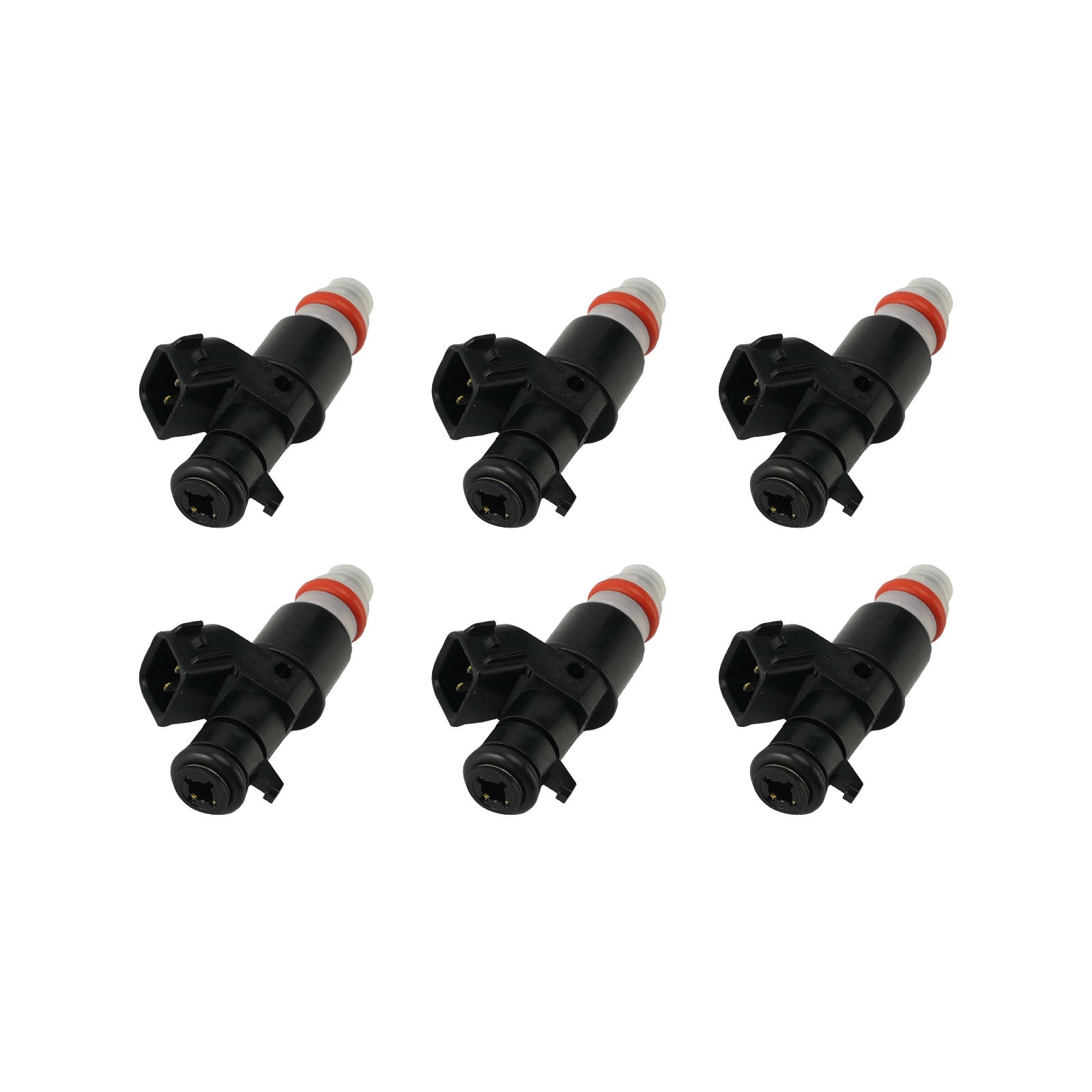 6PC 842-12289 Fuel Injectors 16450-RCA-A01 16450-ZY3-013 For Honda Outboard