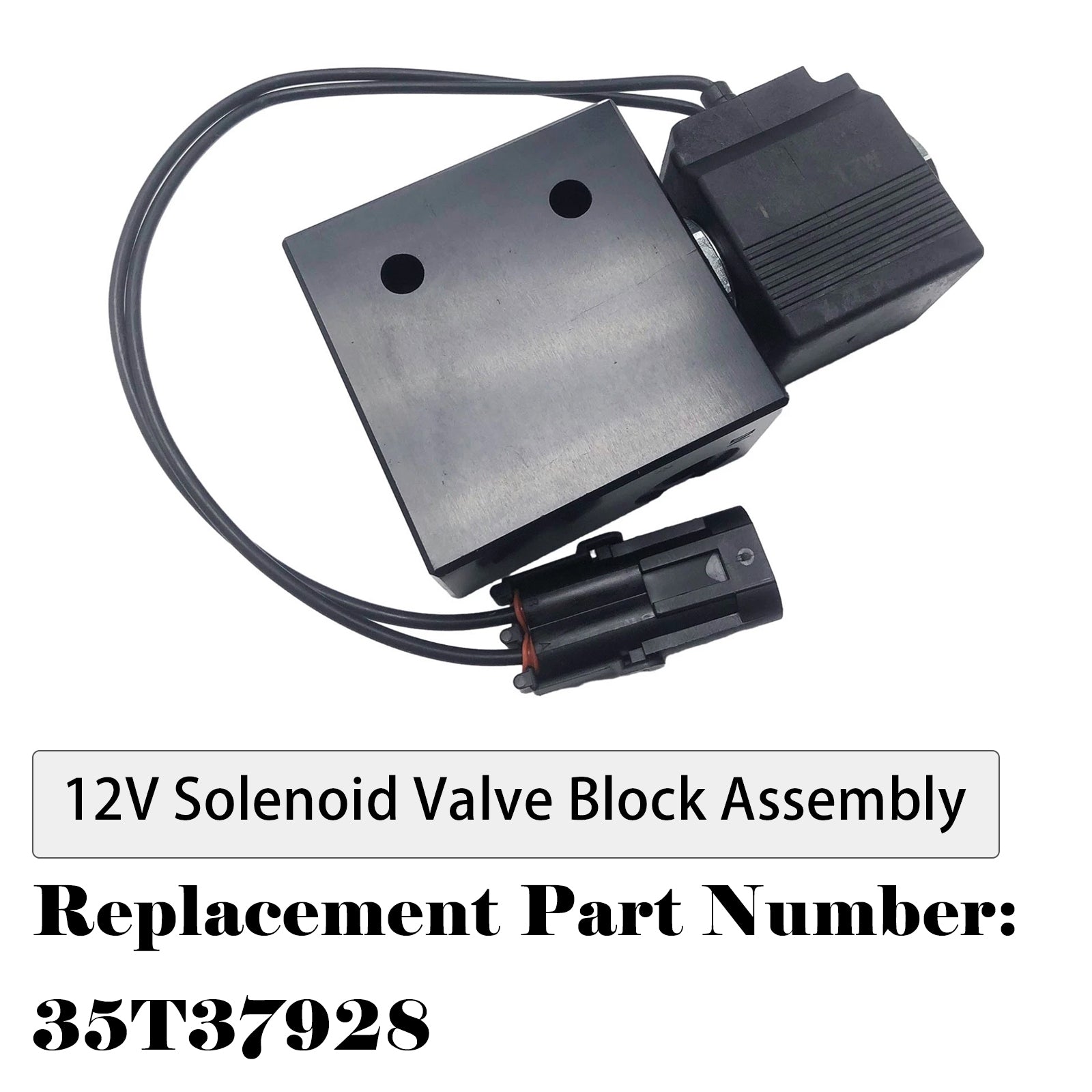 35T37928 Solenoid Valve 12V Block Assembly Fits For Muncie PTO Dump Truck