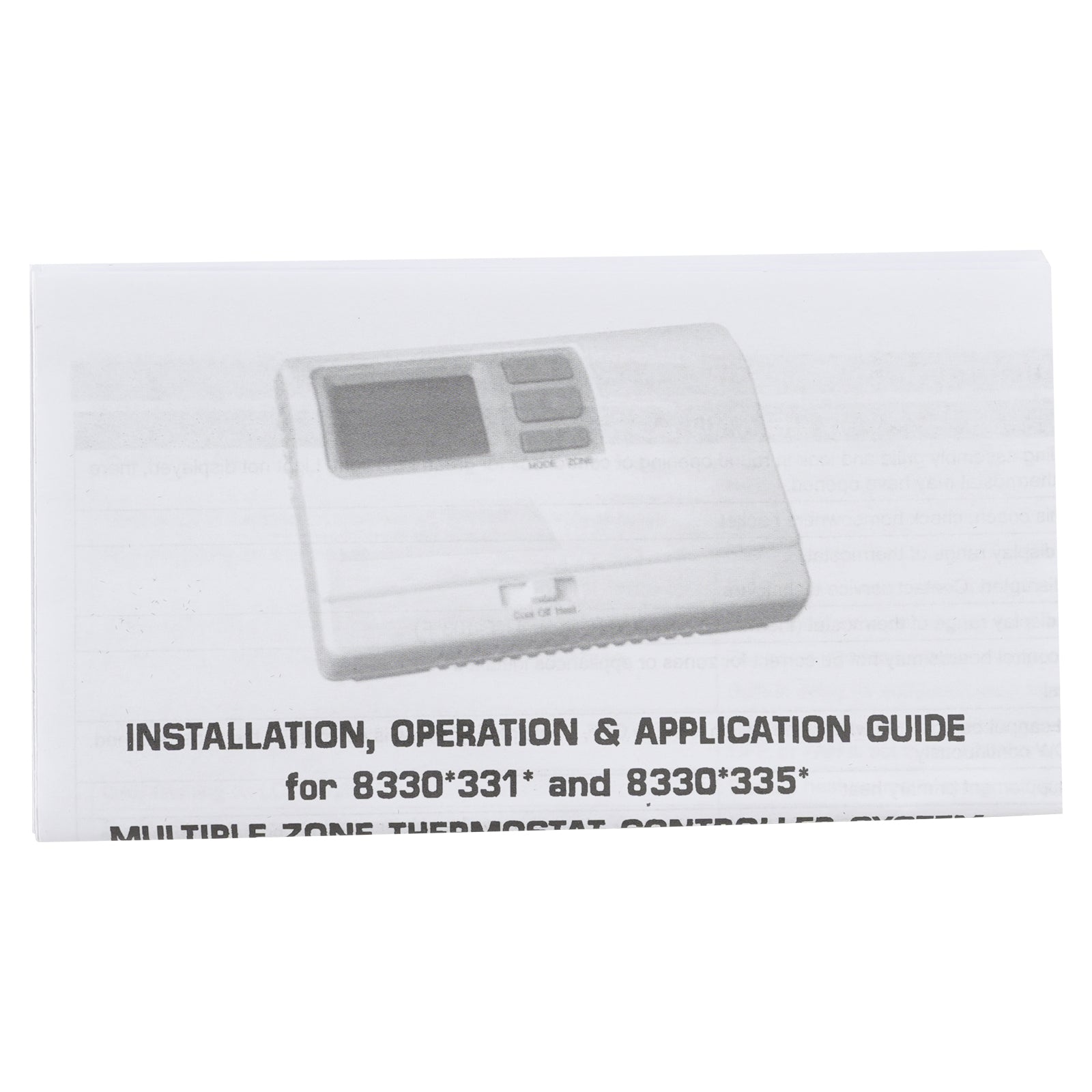 8330D3351 Digital Thermostat Rv Thermostat Heat/Cool WallMount White For Coleman