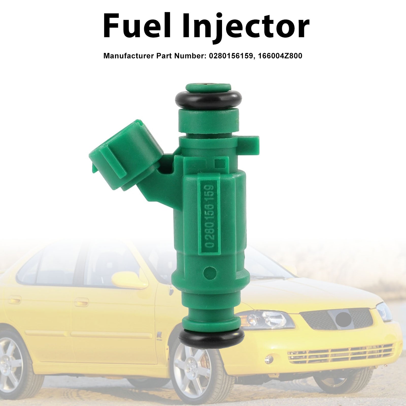 1Pcs Fuel Injector For Nissan Sentra L4 1.8 2003-06 0280156159 16600-4Z800