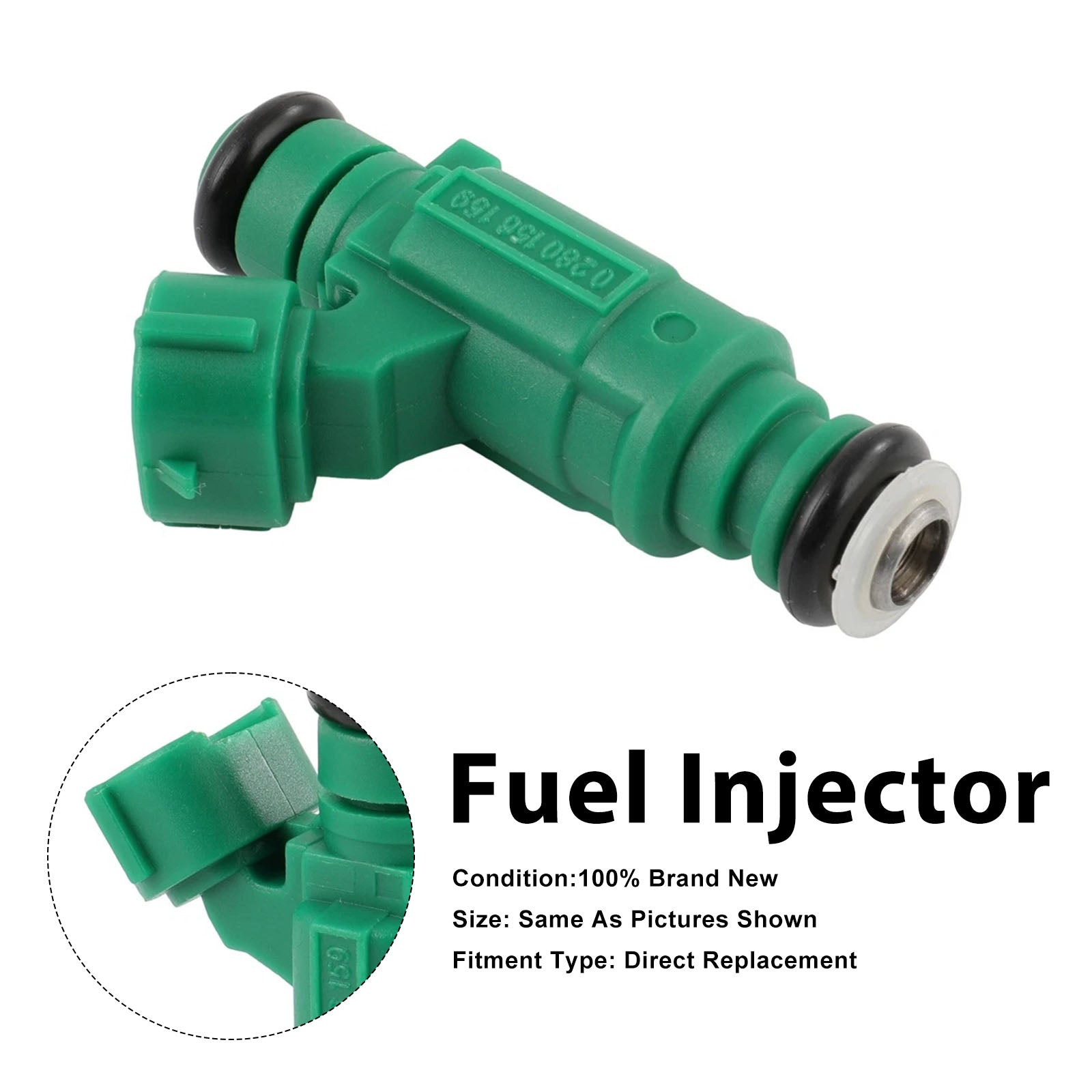 1Pcs Fuel Injector For Nissan Sentra L4 1.8 2003-06 0280156159 16600-4Z800