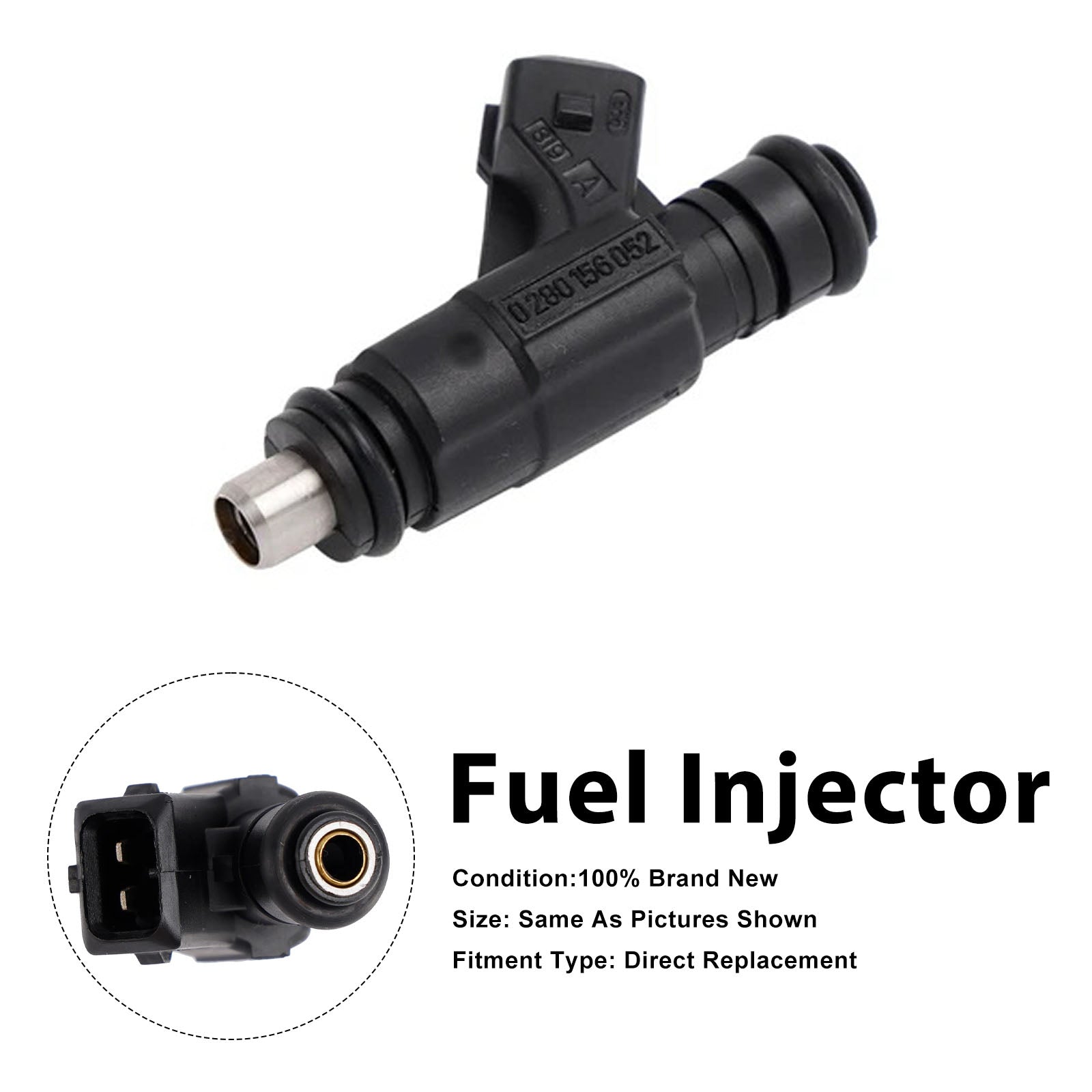 1Pcs Fuel Injector For BMW 3 Series M3 2000-2006 Z3 2001-2003 0280156052