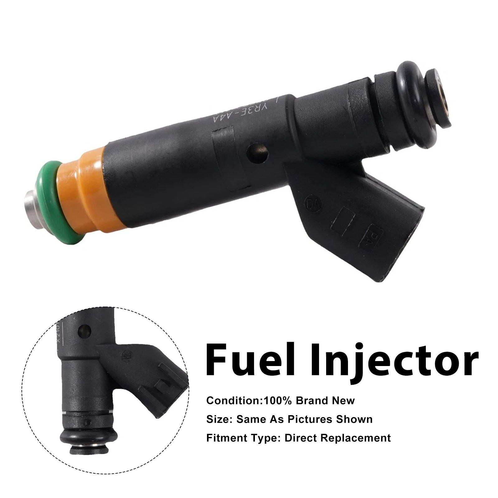 1Pcs Fuel Injector For Ford E-150 E-250 F-150 4.2L V6 2000-2003 YR3E-A6A