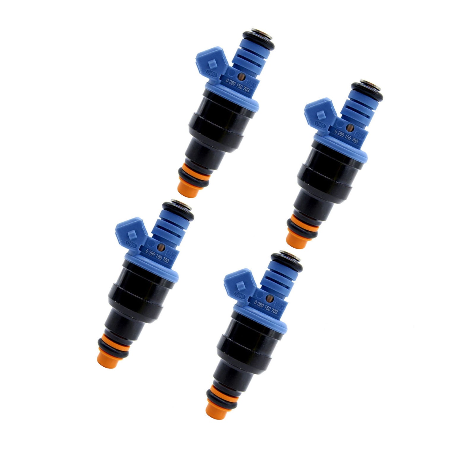 4Pcs Fuel Injector For Rover 75 1999-2005 For MG MGF 1995-2002 0280150703