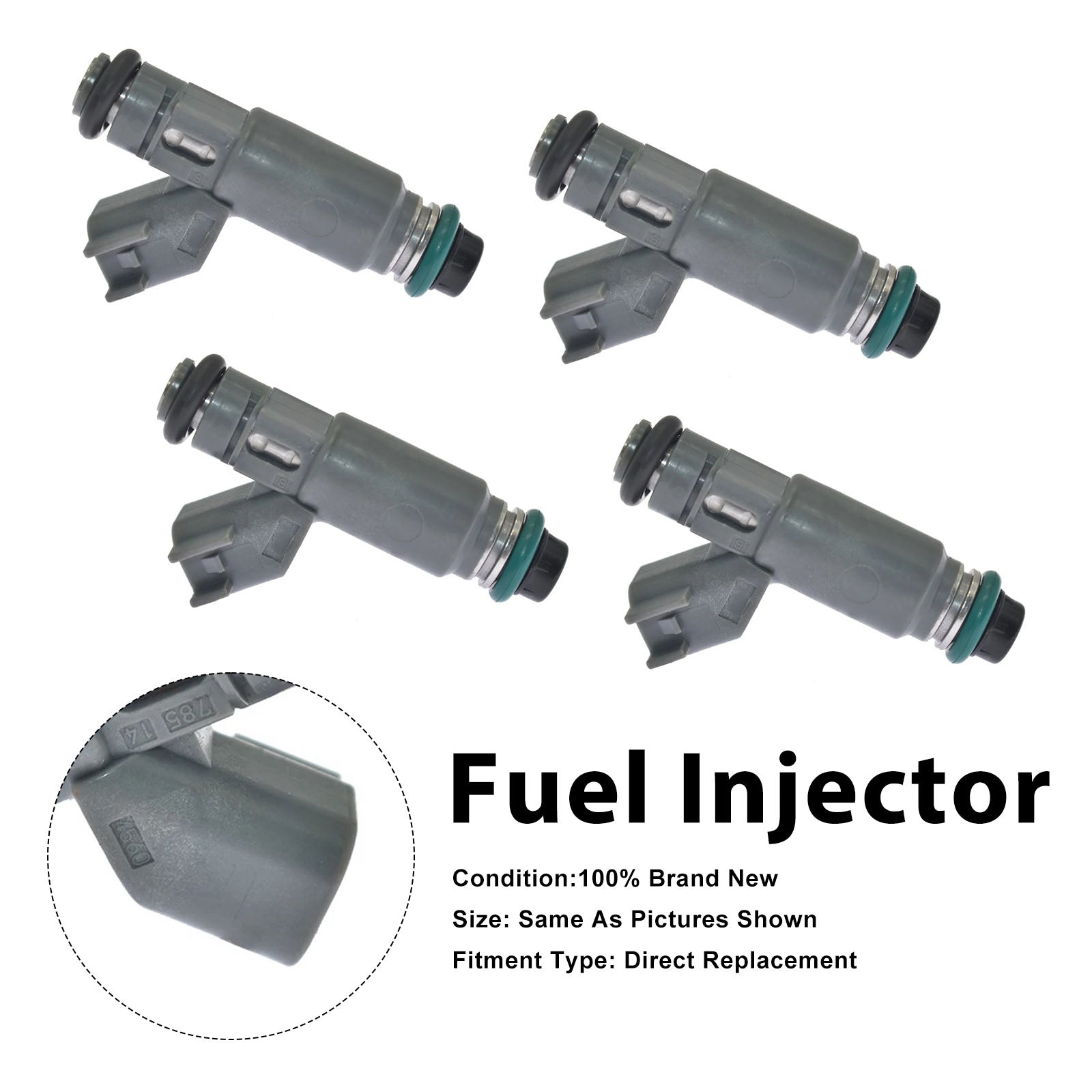 4Pcs Fuel Injector For Jeep TJ Wrangler 05-06 Liberty 2004-2005 53013656AA