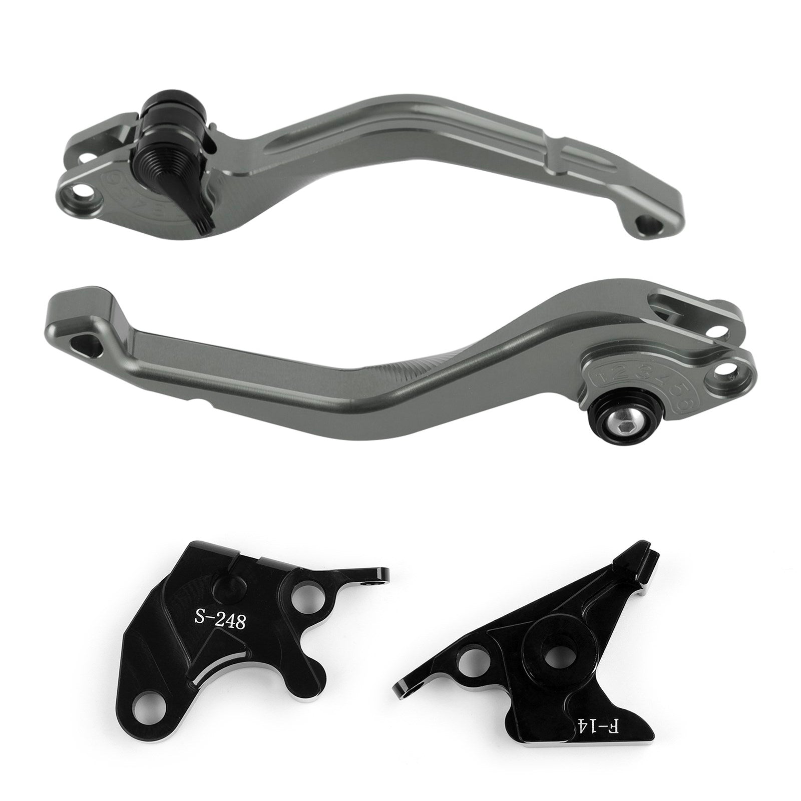 Short Clutch Brake Lever fit for Suzuki GSXR600 750 1000 DL650 GSR600 T
