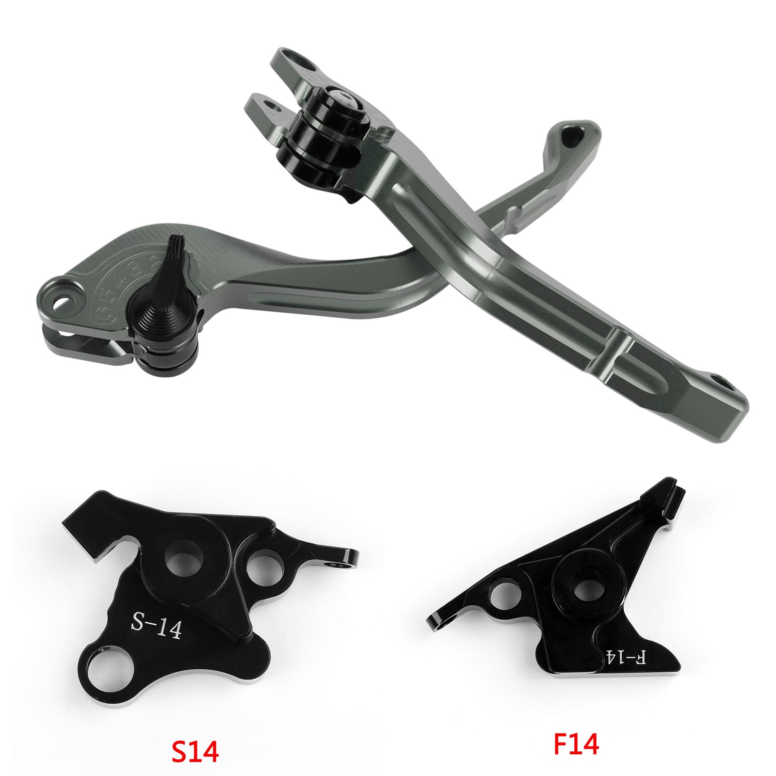 Short Clutch Brake Lever fit for Suzuki GSF650 GSX1250 GSXR1300 DL1000 T