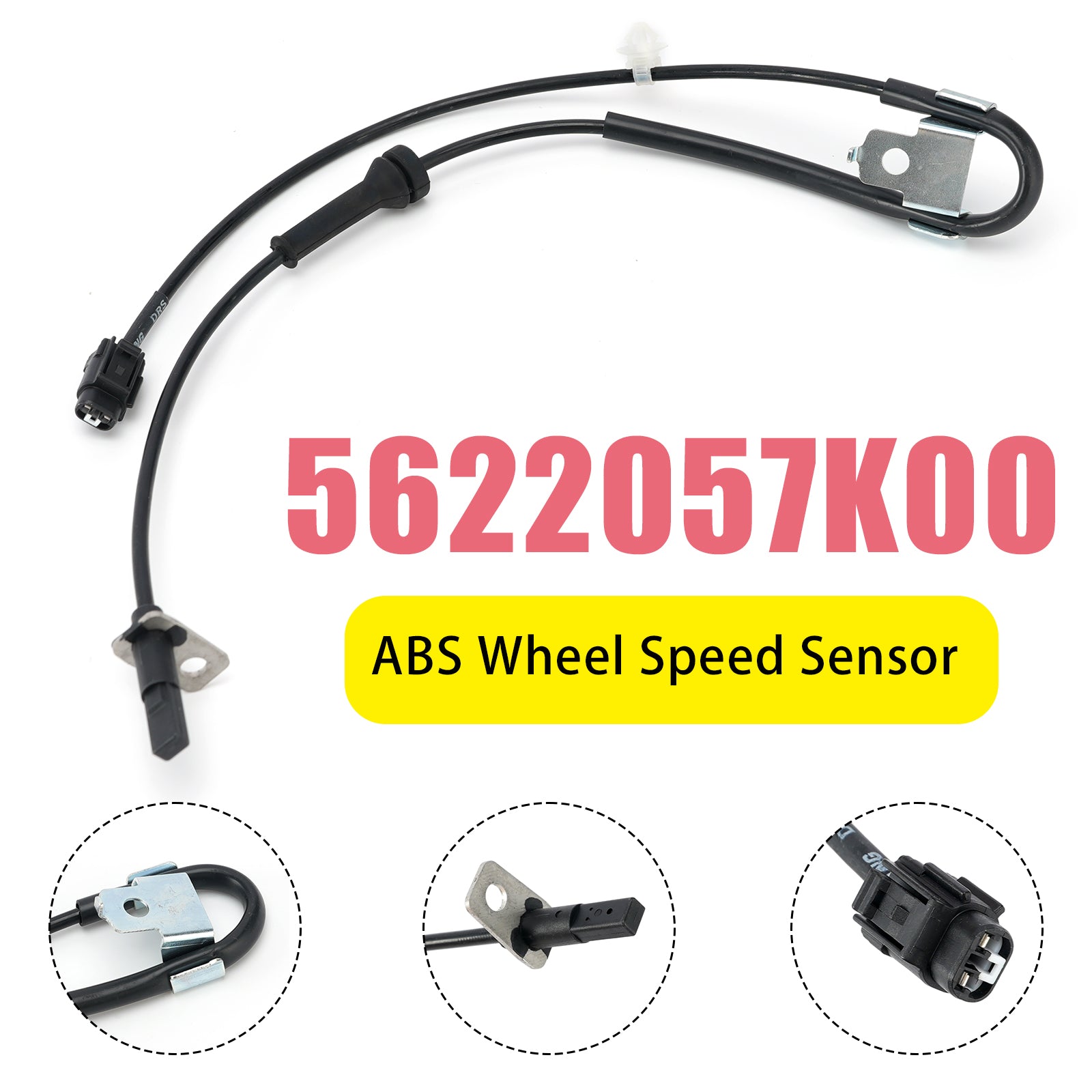 ABS Wheel Speed Sensor Front Left for Suzuki Swift III 2005-2023 5622057K00
