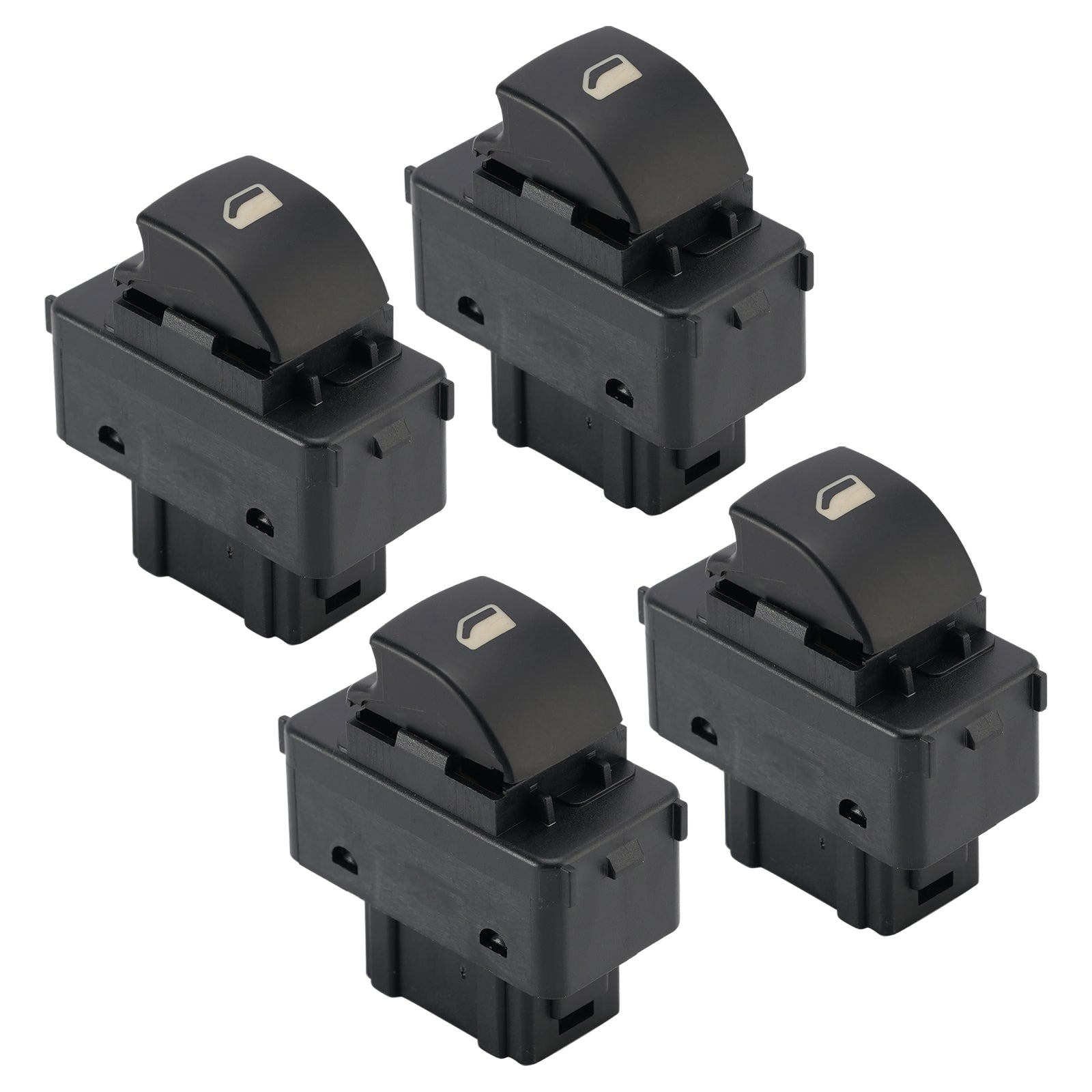 4Pcs Electric Window Switch 6554.QK for Citroen Berlingo 2008-2018 MPV