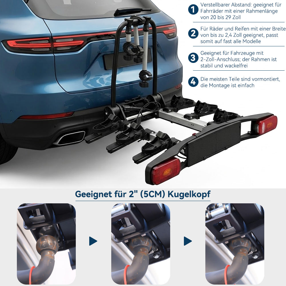 Bike Rack for 3 E-Bikes