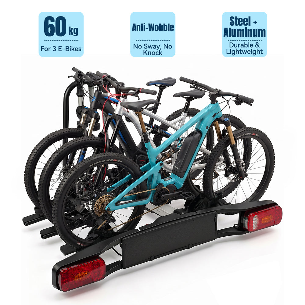 Bike Rack for 3 E-Bikes