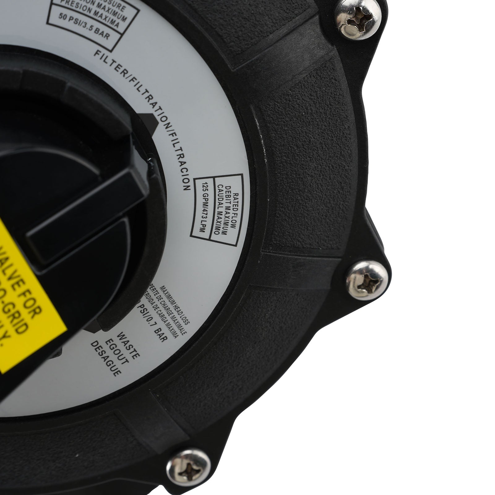 SP0740DE Valve Assembly For Hayward D.E. Filter 2 In SKT 4-Way Valve