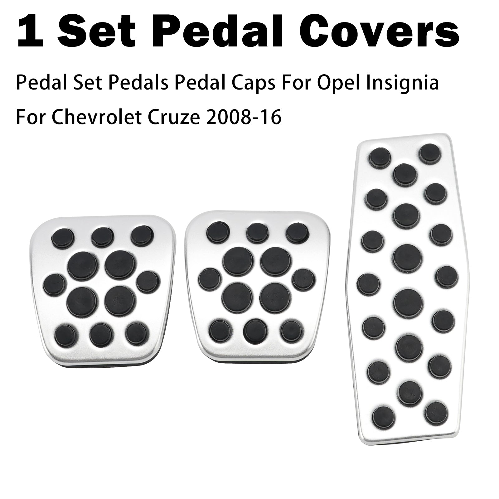 Pedal Set Pedals Pedal Caps For Opel Insignia For Chevrolet Cruze 2008-16