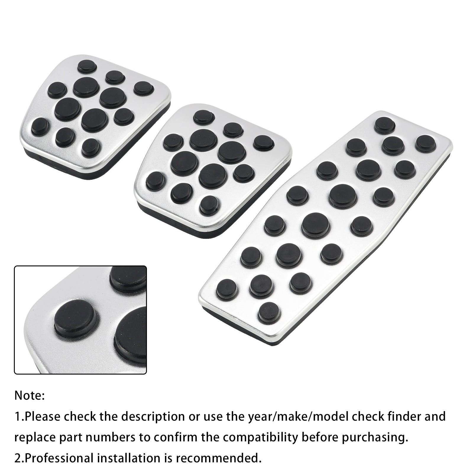Pedal Set Pedals Pedal Caps For Opel Insignia For Chevrolet Cruze 2008-16