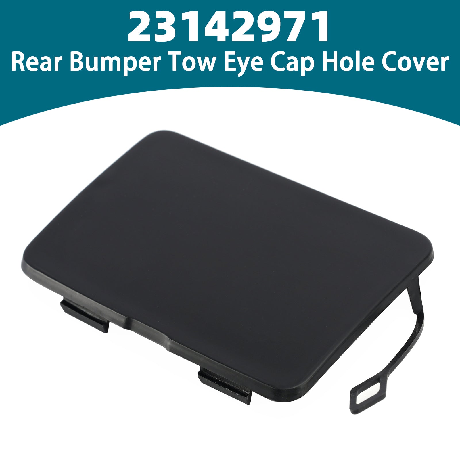 Rear Bumper Tow Eye Cap Hole Cover 23142971 for Suburban Tahoe 2015-2020