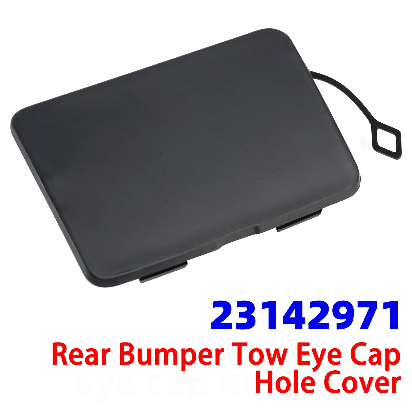 Rear Bumper Tow Eye Cap Hole Cover 23142971 for Suburban Tahoe 2015-2020