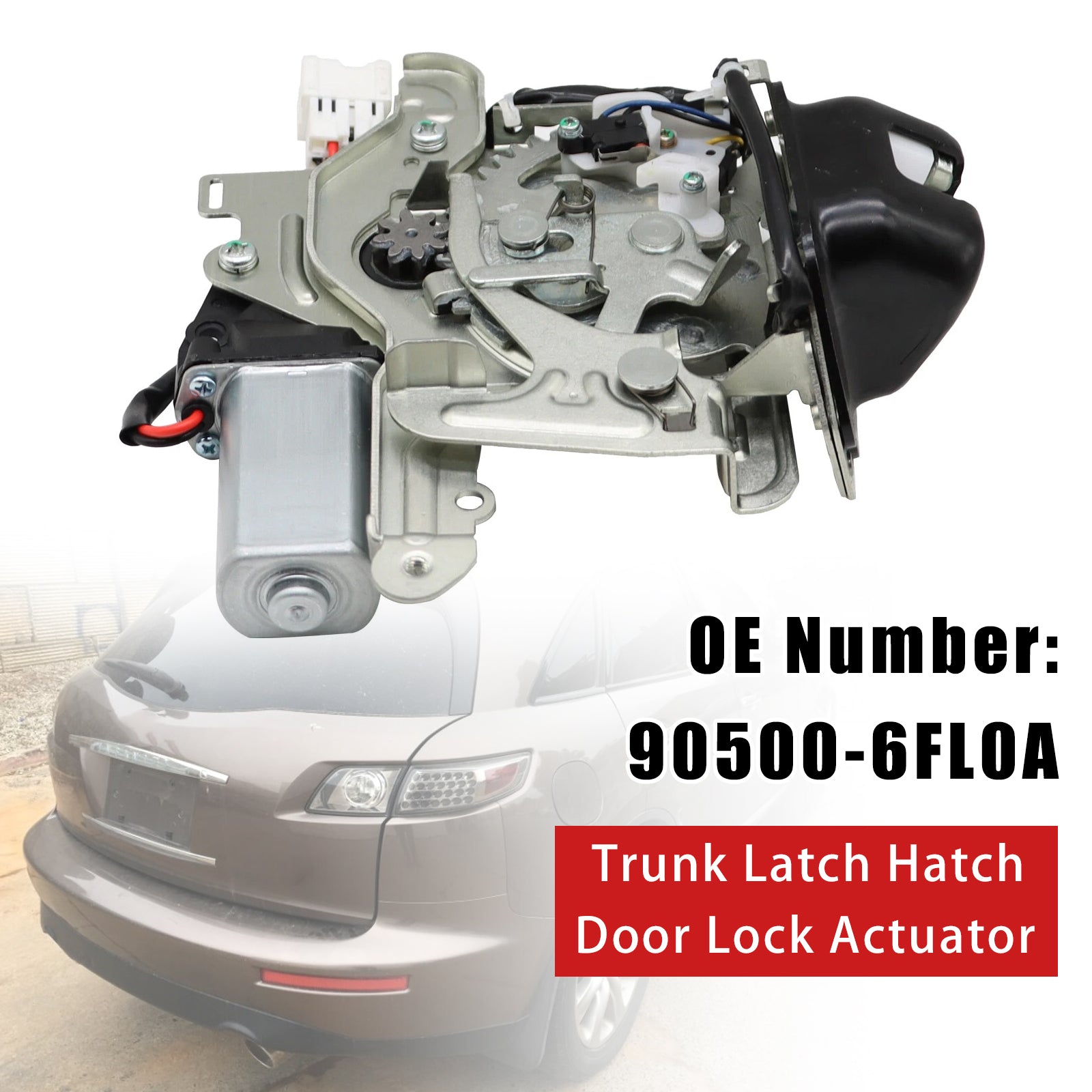 Rear Tailgate Lock Actuator 90500-6FL0A For Infiniti FX35 FX37 FX50 Nissan Murano