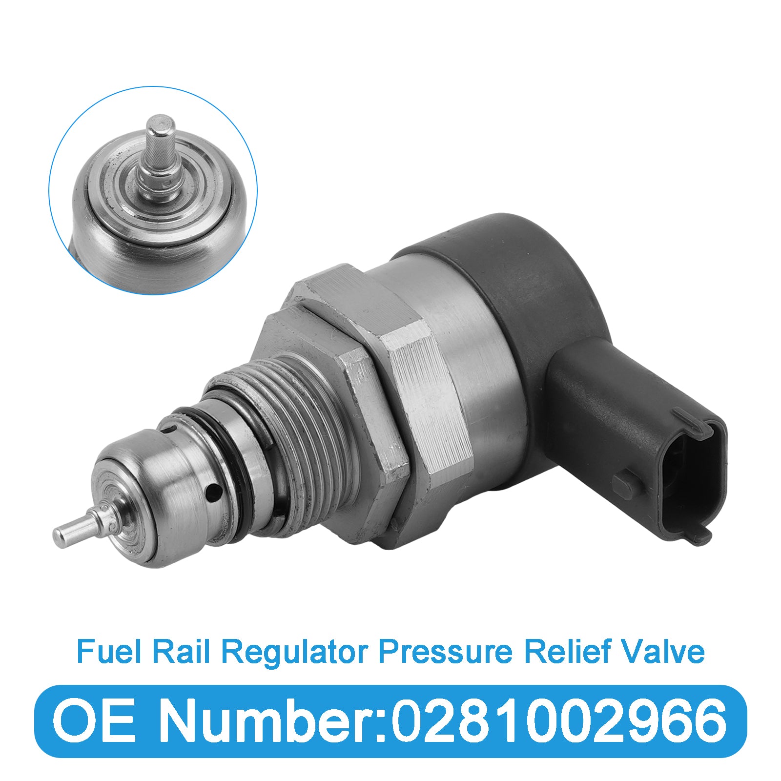 Fuel Rail Regulator Pressure Relief Valve 0281002966 For Honda 1.6 2.2 I-DTEC