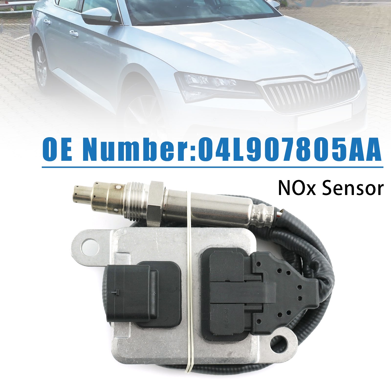 Nitrogen Oxide NOx Sensor 04L907805AA For SKODA SUPERB 3 SEAT ATECA VW Passat B8