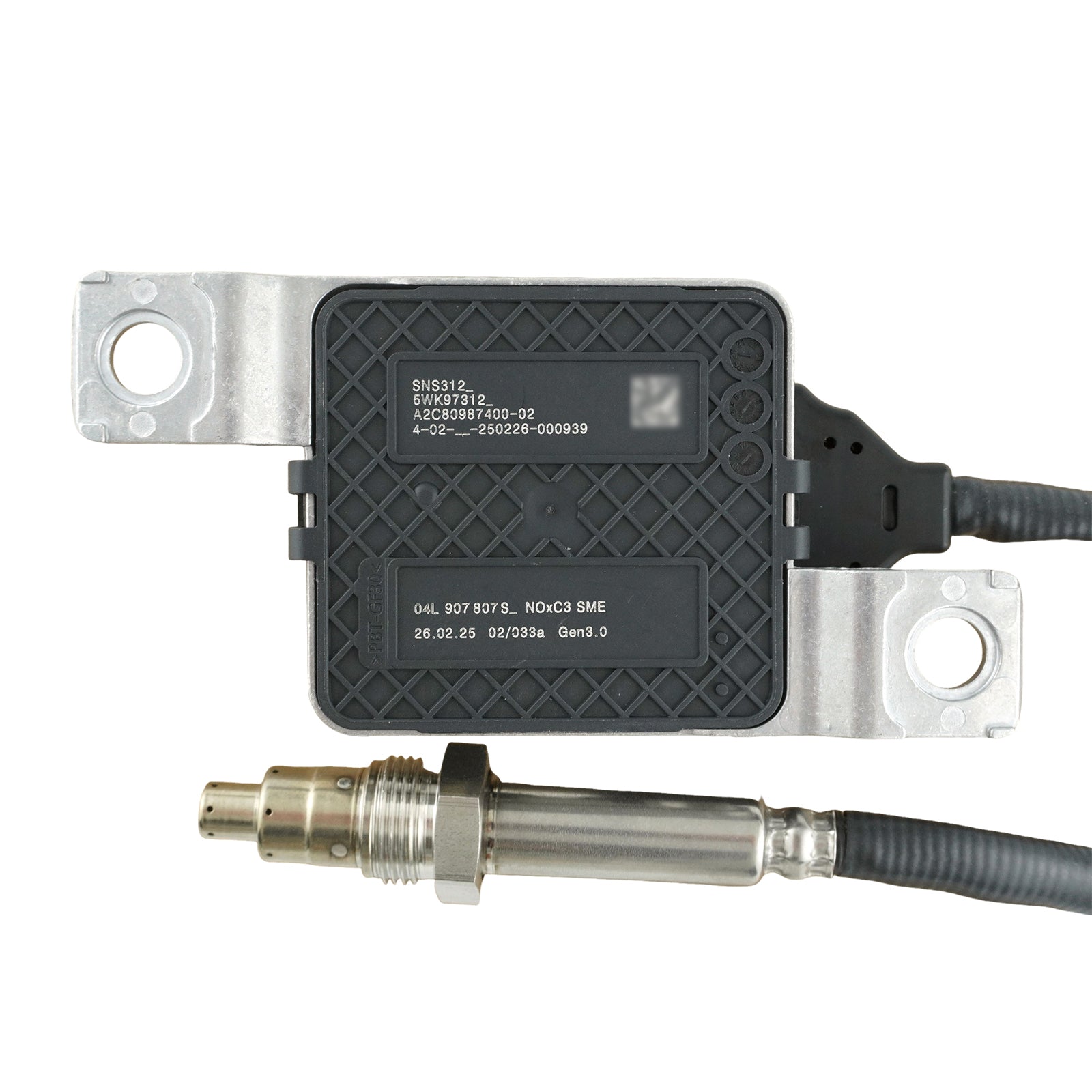 Nitrogen Oxide NOx Sensor 04L907807S 5WK97312 For SKODA YETI 2.0 TDI 2009-2017