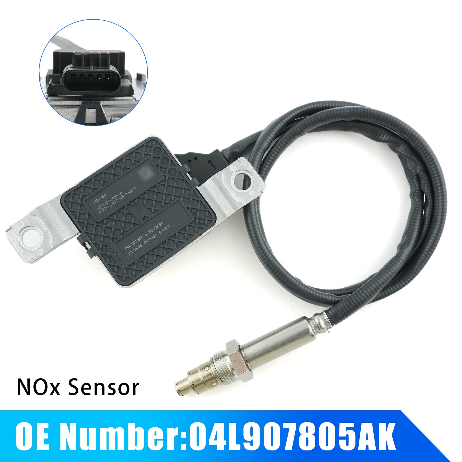 Nitrogen Oxide NOx Sensor 04L907805AK For VW Crafter 2.0 Tdi