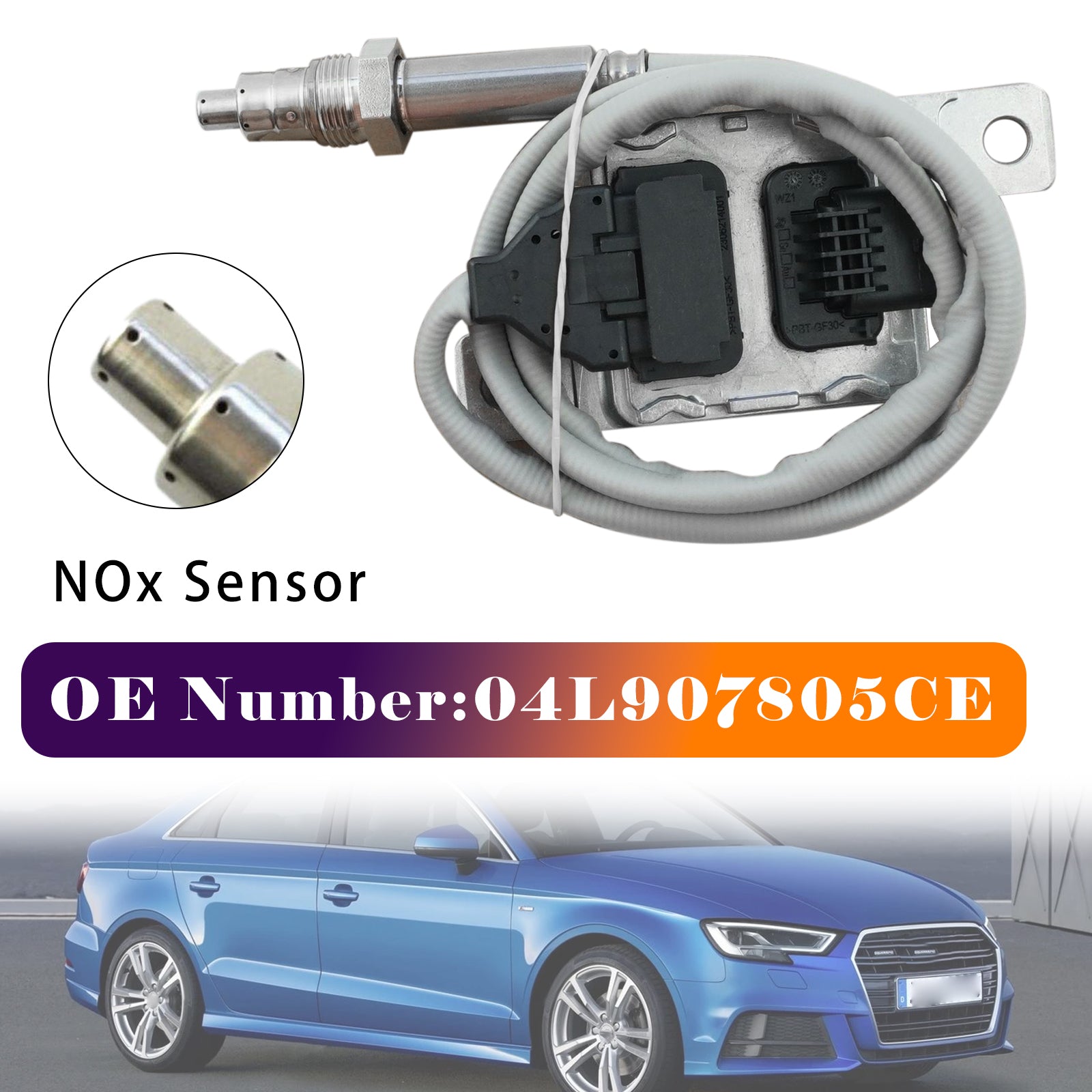 NOx Sensor 04L907805CE For SKODA SUPERB III OCTAVIA 1.6 TDI 2.0 TDI