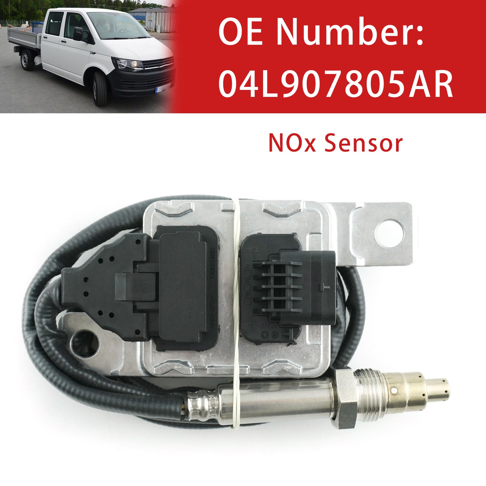 Nitrogen Oxide NOx Sensor 04L907805AR For VW Transporter Base Cab & Chassis 2018