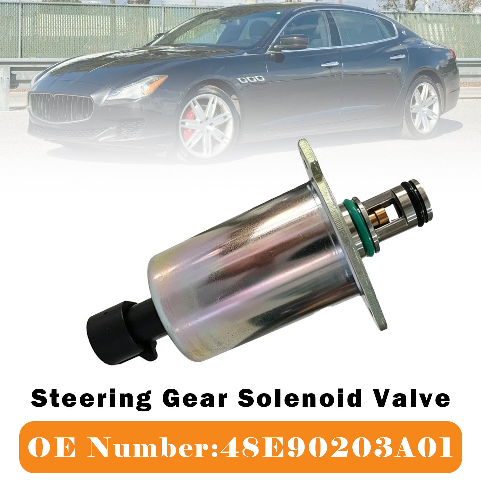 Steering Gear Solenoid Valve 48E90203A01 For Maserati Quattroporte 2014-2017
