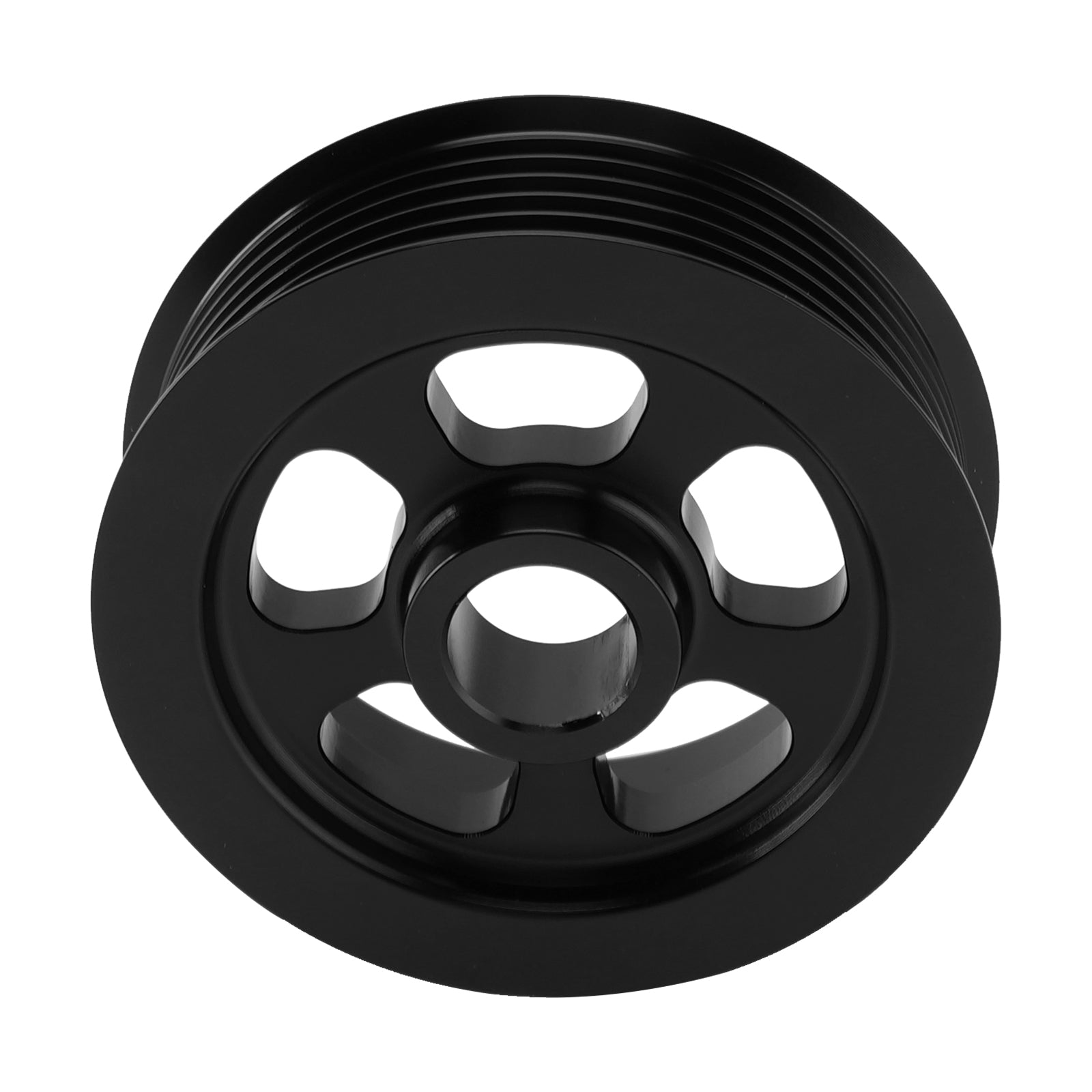 3" OD Overdrive Alternator Pulley 6 Rib Billet Aluminum For LS1 LS2 LS3 LS6