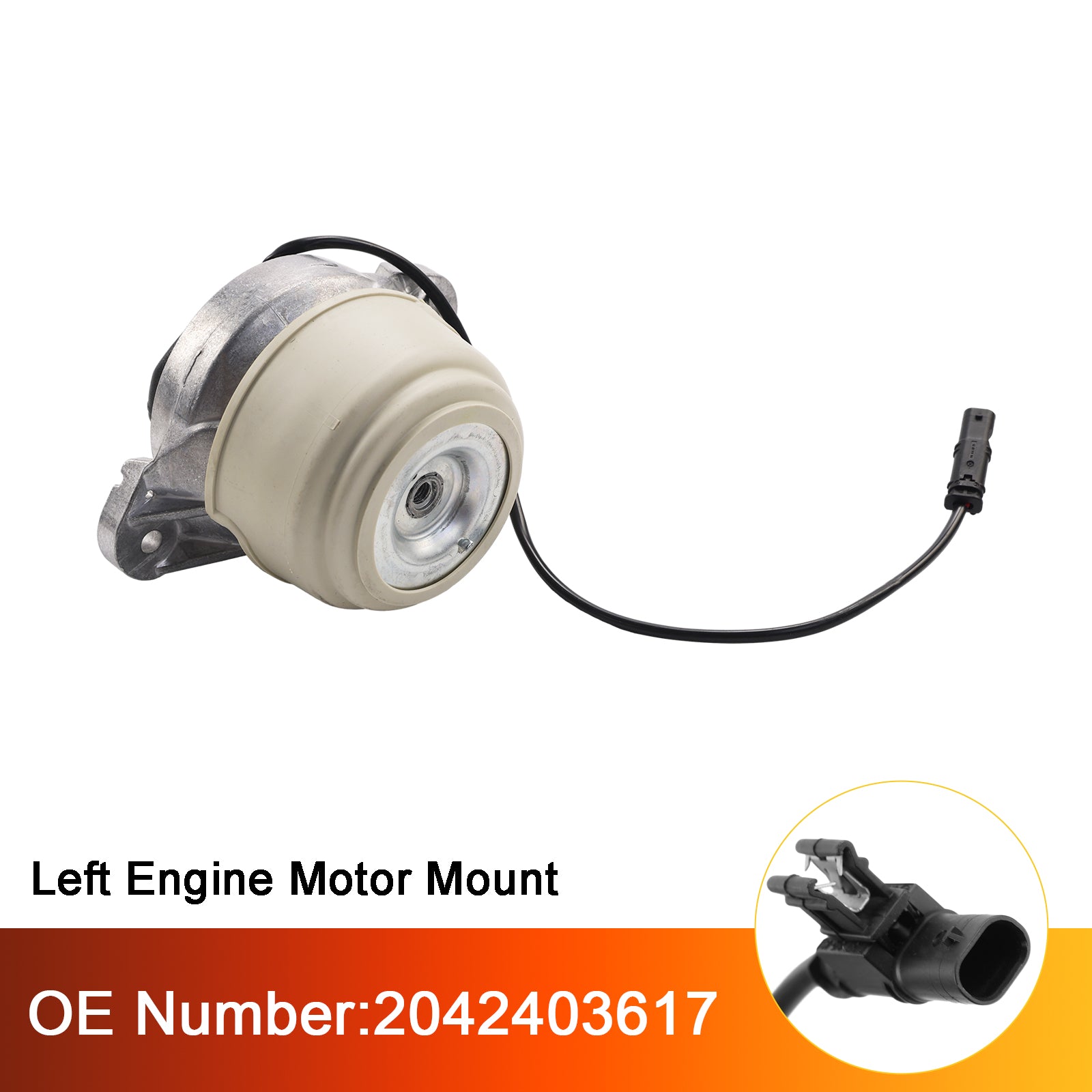 Left Engine Motor Mount 2042403617 For Mercedes-Benz GLK250 2013-2015