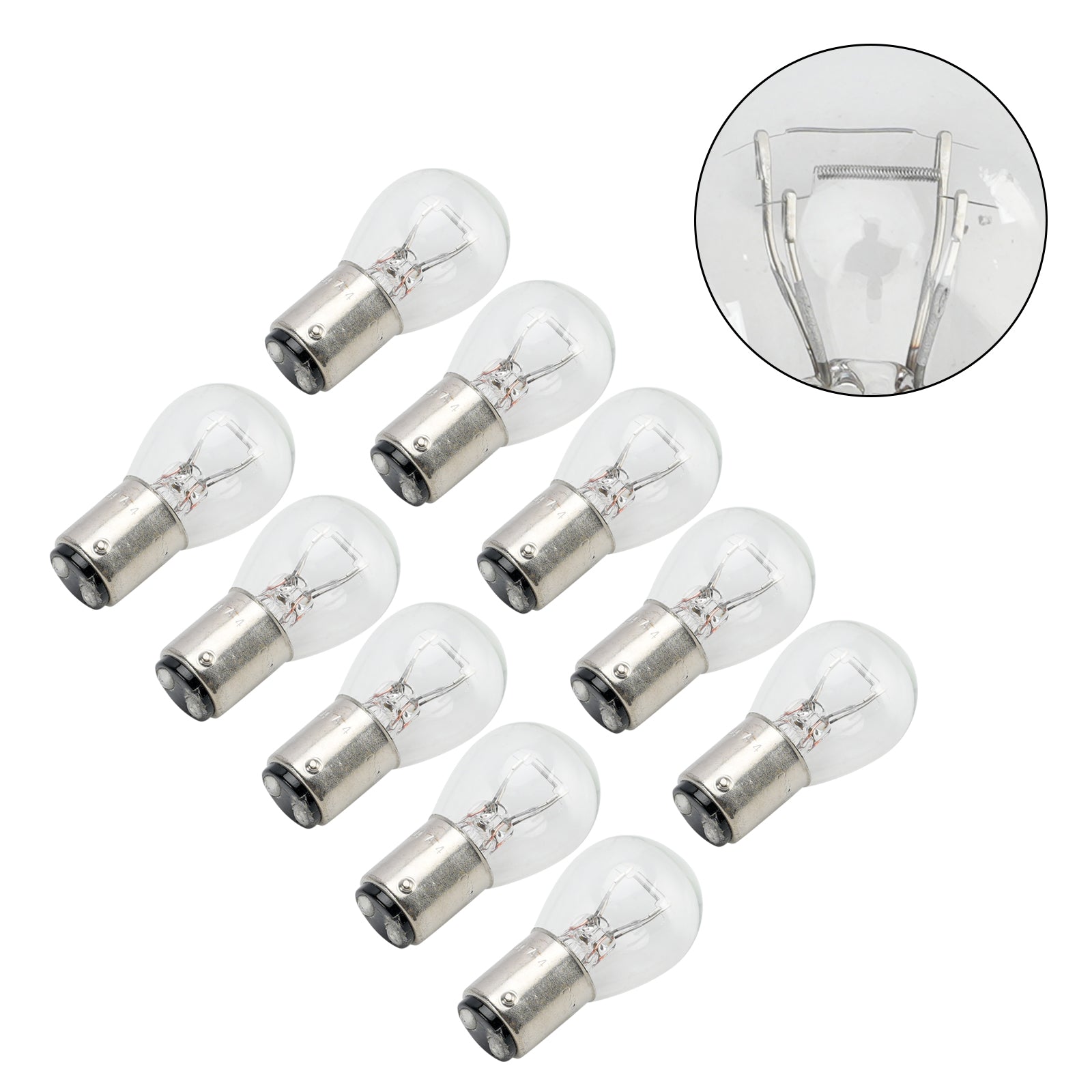 Car Light Halogen Auxiliary Bulb P21/5W 7240 YS7240 12V 21/5W BA15d For OSRAM
