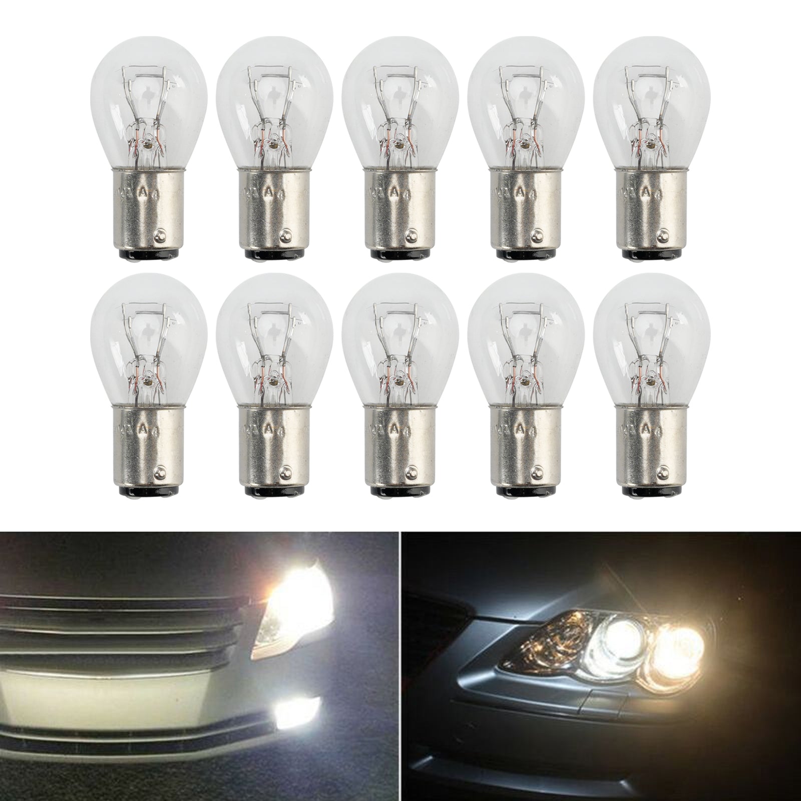 Car Light Halogen Auxiliary Bulb P21/5W 7240 YS7240 12V 21/5W BA15d For OSRAM