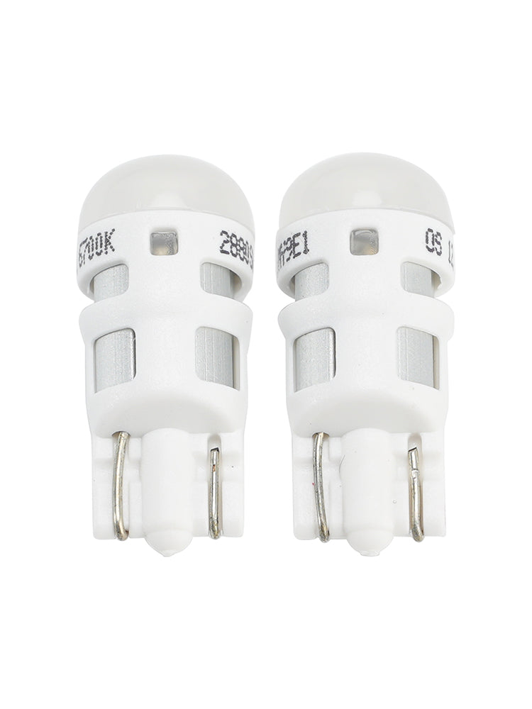 2Pcs Car Light Sky White LED Signal Bulb W5W T10 2880SW 12V 1W For OSRAM