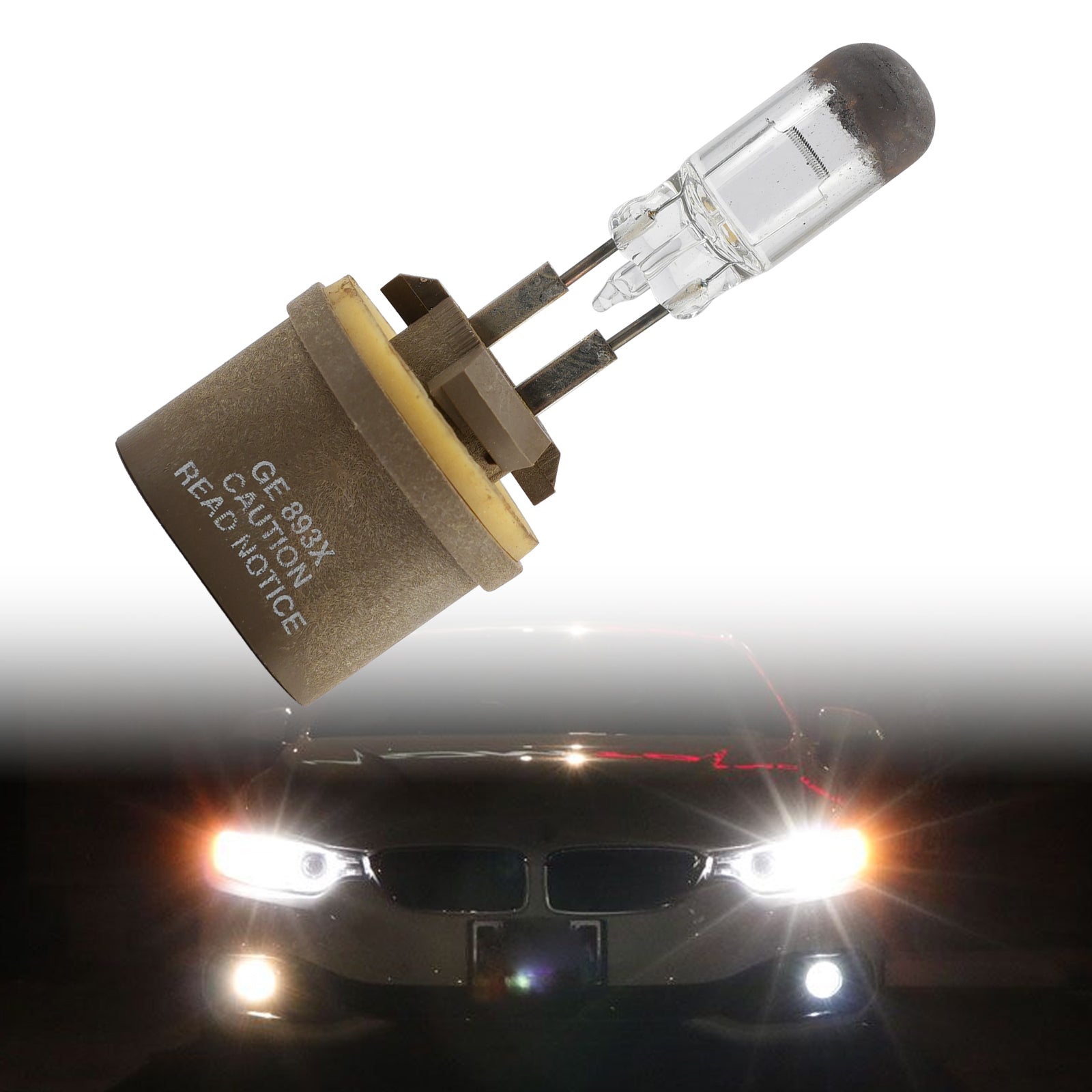 Car Light Standard Halogen Fog Bulb H27W/1 893X 12V 37W PGJ13 For GE