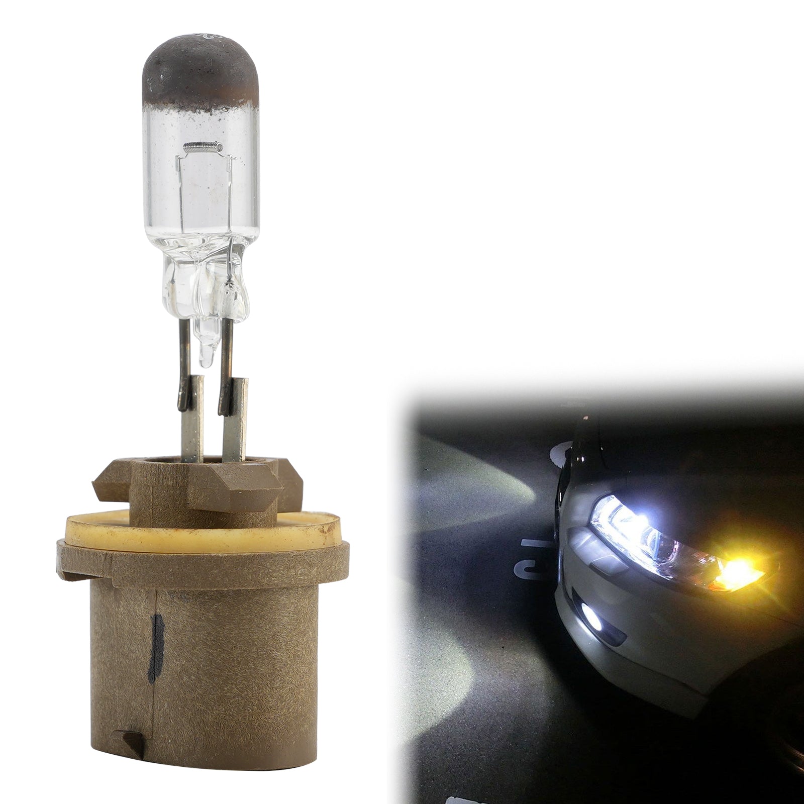 Car Light Standard Halogen Fog Bulb H27W/1 893X 12V 37W PGJ13 For GE