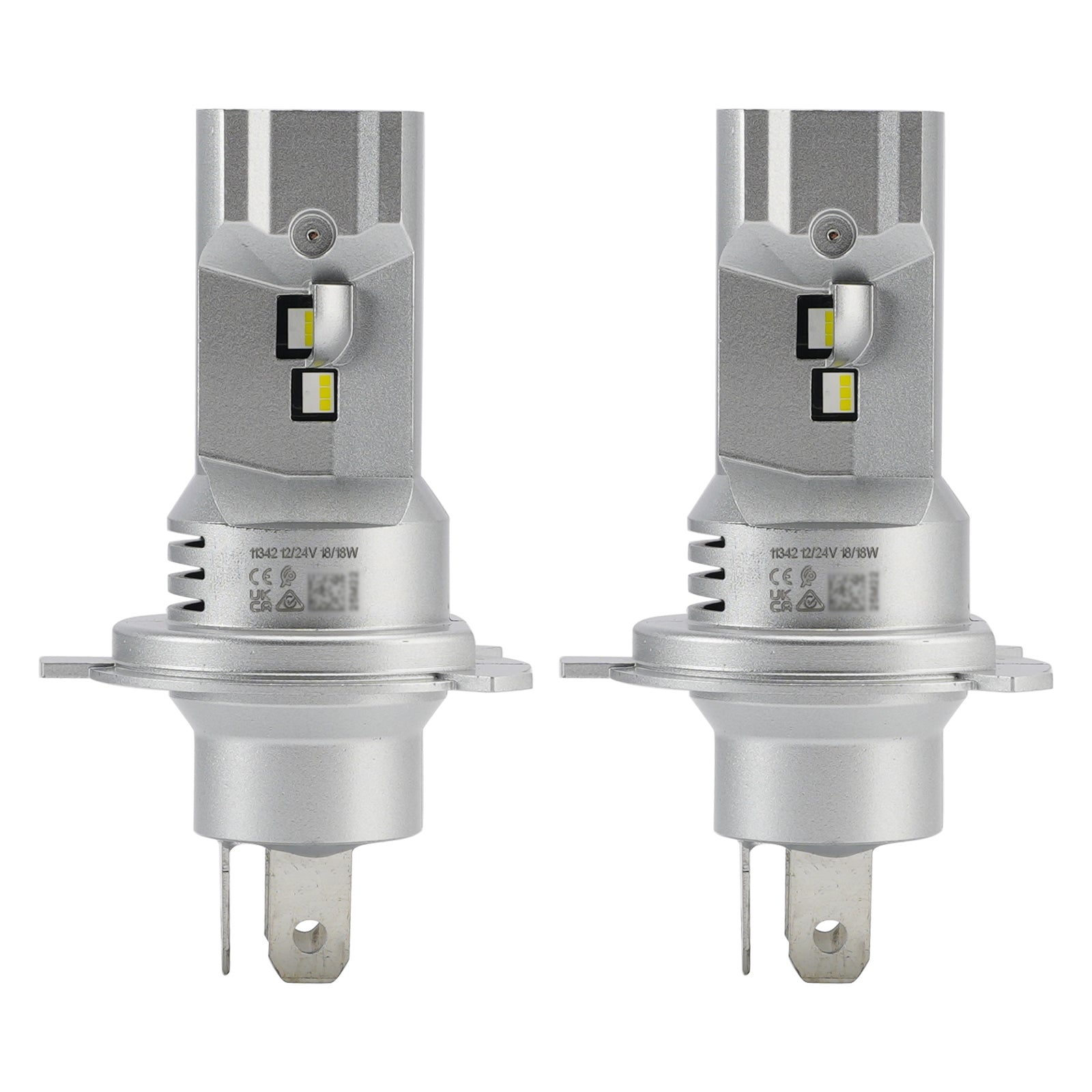 Car Light LED X-tremeUltinon H4 11342U92X2 12/24V 18W 5800K For PHILIPS