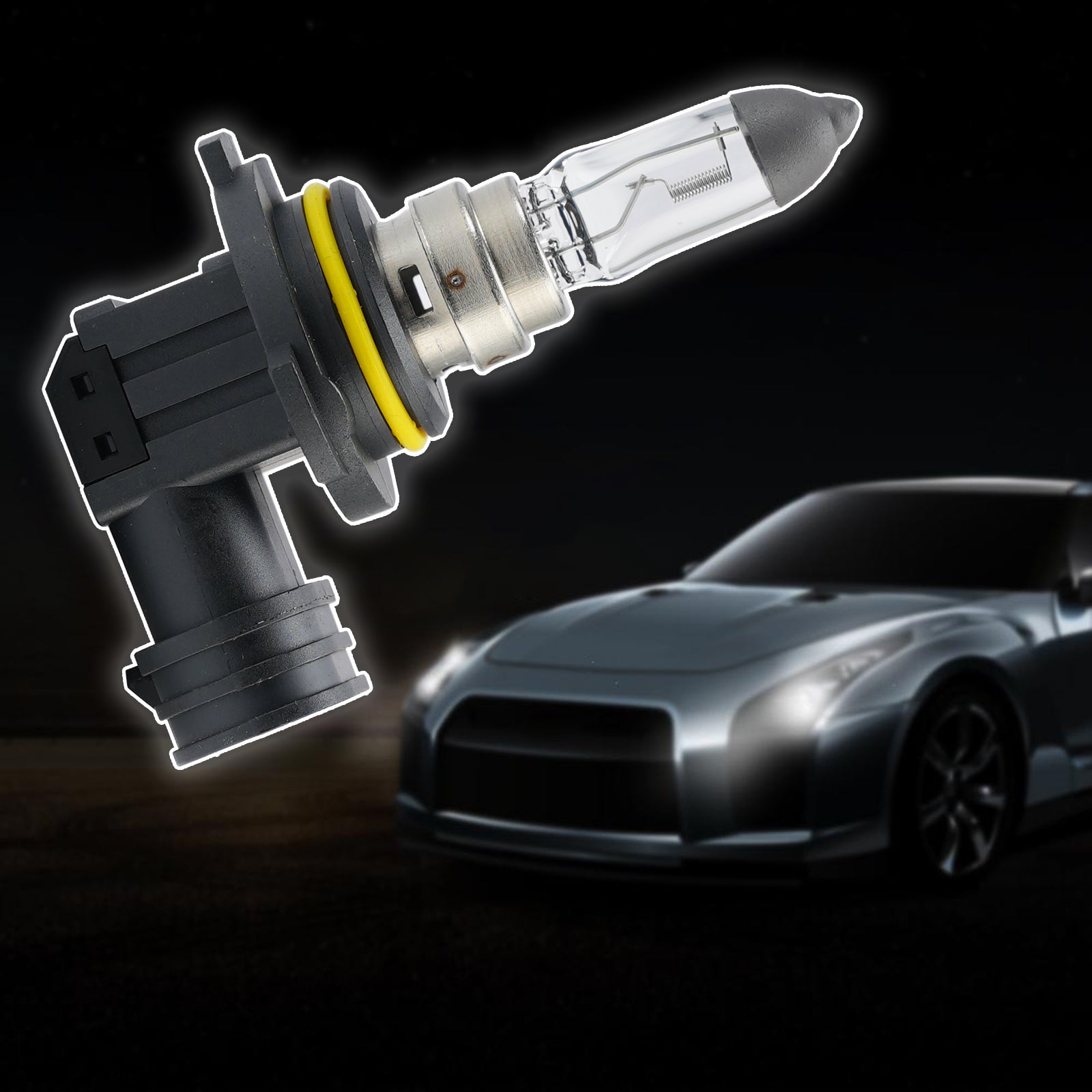 Car Light Longlife Halogen Headlight Bulb HB4 9006L 12V 51W P22d For OSRAM
