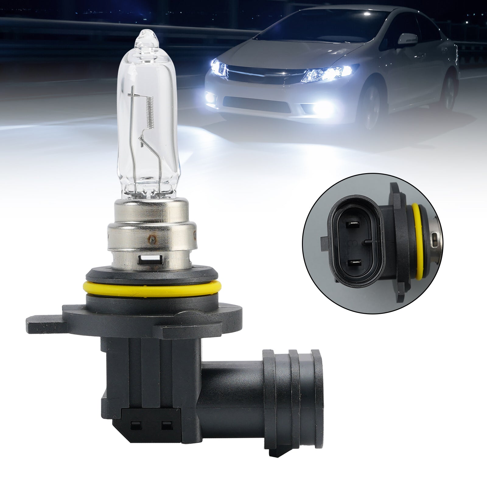 Car Light Longlife Halogen Headlight Bulb HIR2 9012L 12V 55W PX22d For OSRAM