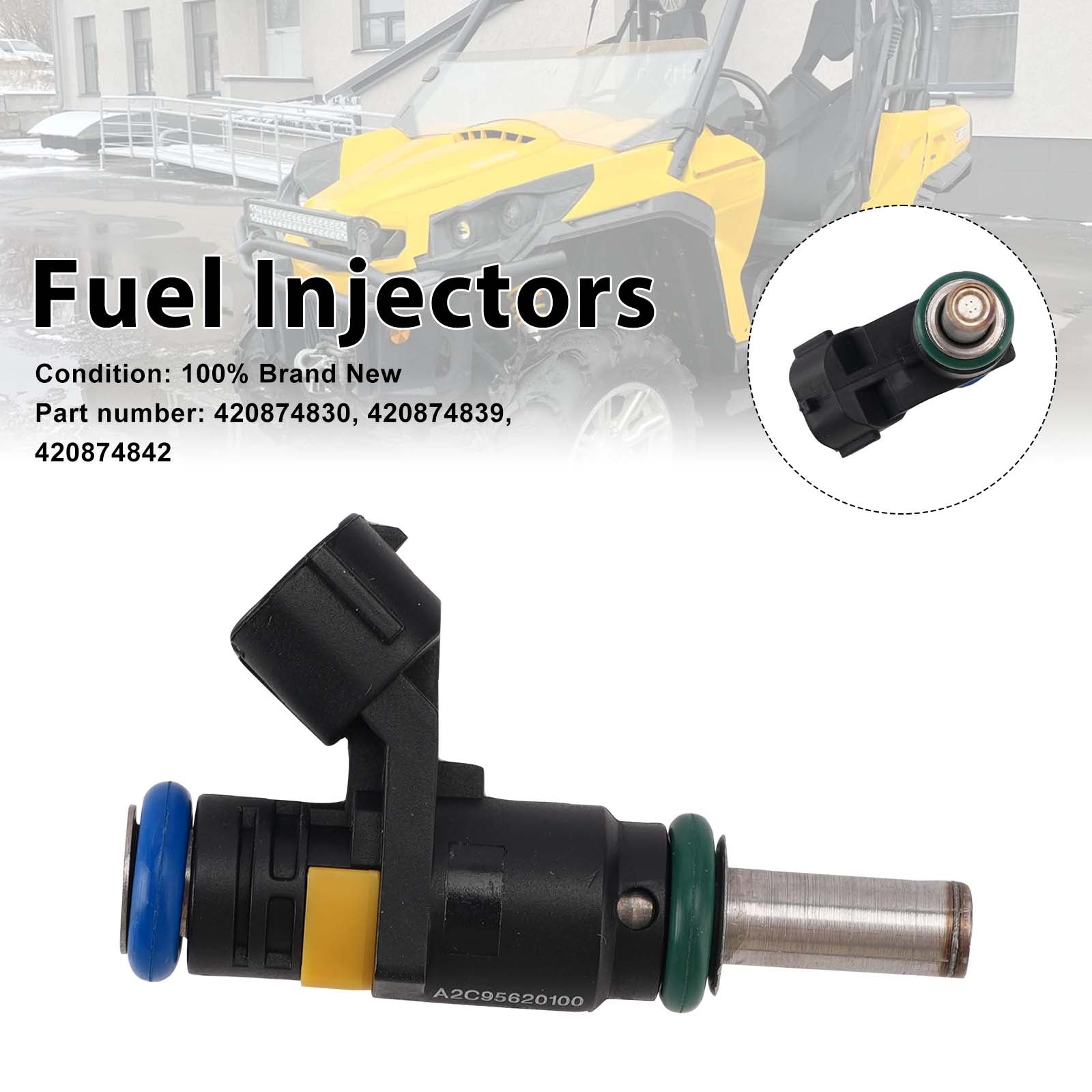 420874839 Fuel Injectors 420874830 420874842 For CAN-AM Commander