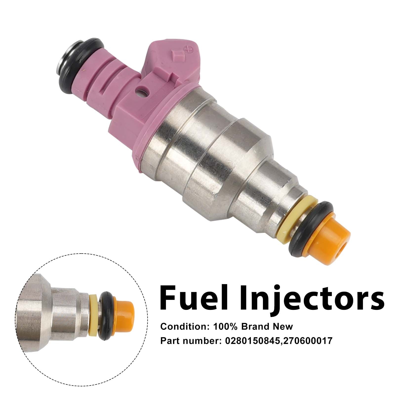 270600017 Fuel Injectors 0280150845 For Sea-doo 787 RFI 800 GTX GSX